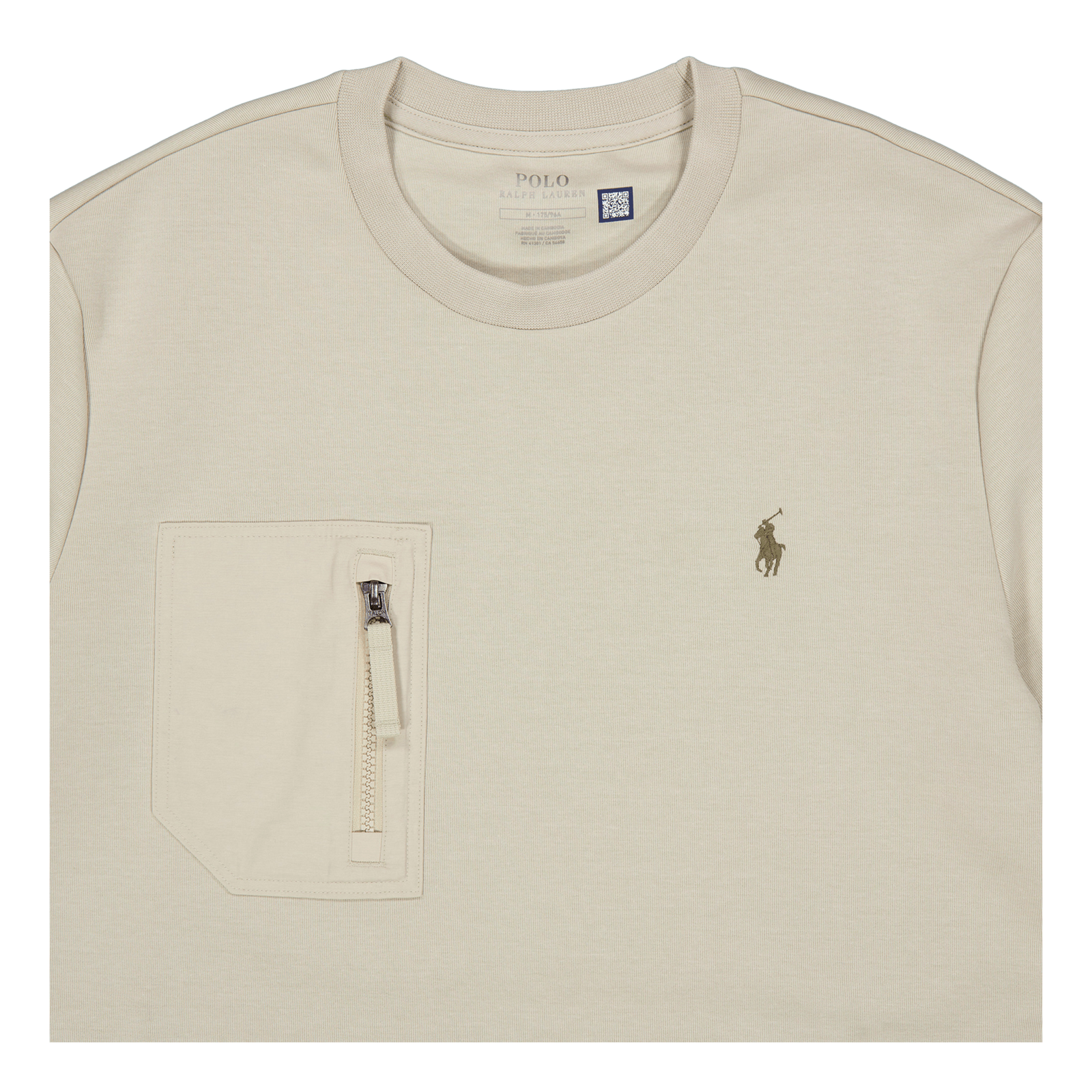 Double-Knit Pocket T-Shirt Classic Stone