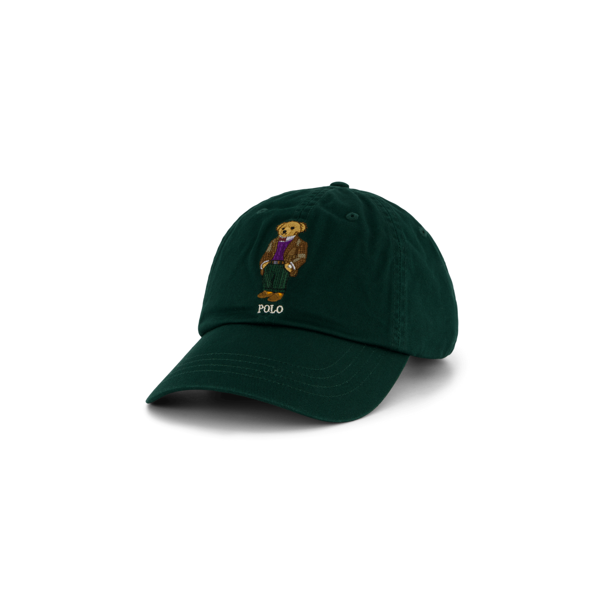 Polo Bear Twill Ball Cap Moss Agate