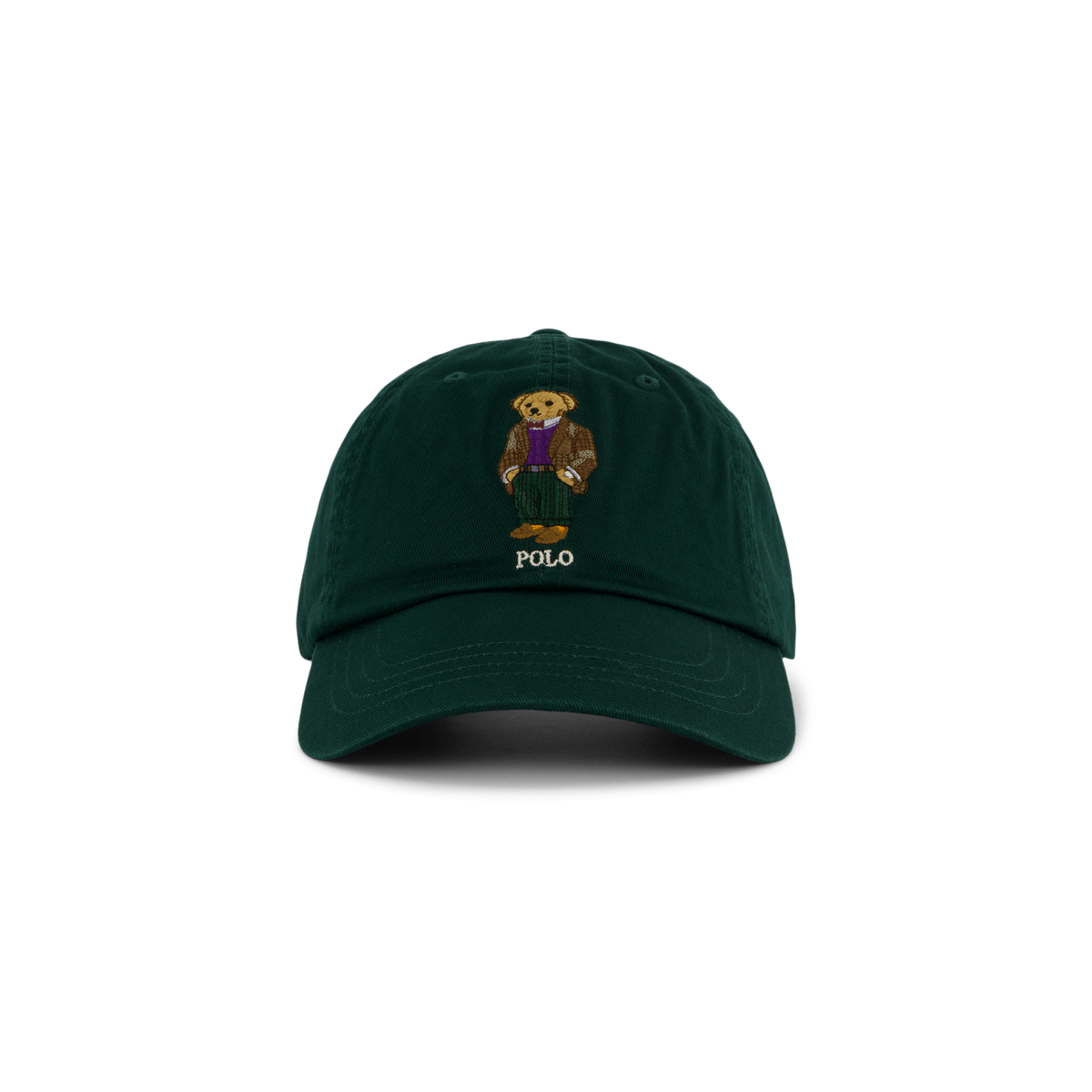 Polo Bear Twill Ball Cap Moss Agate