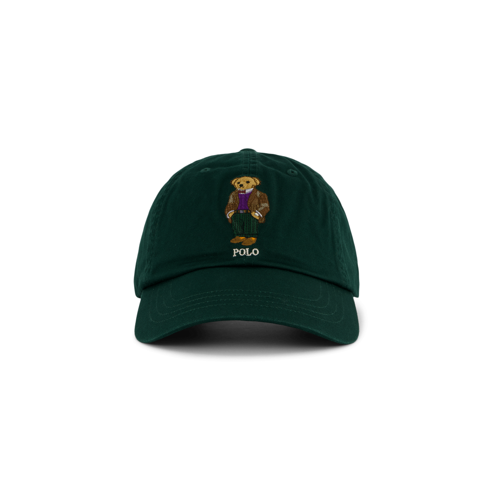 Polo Bear Twill Ball Cap Moss Agate