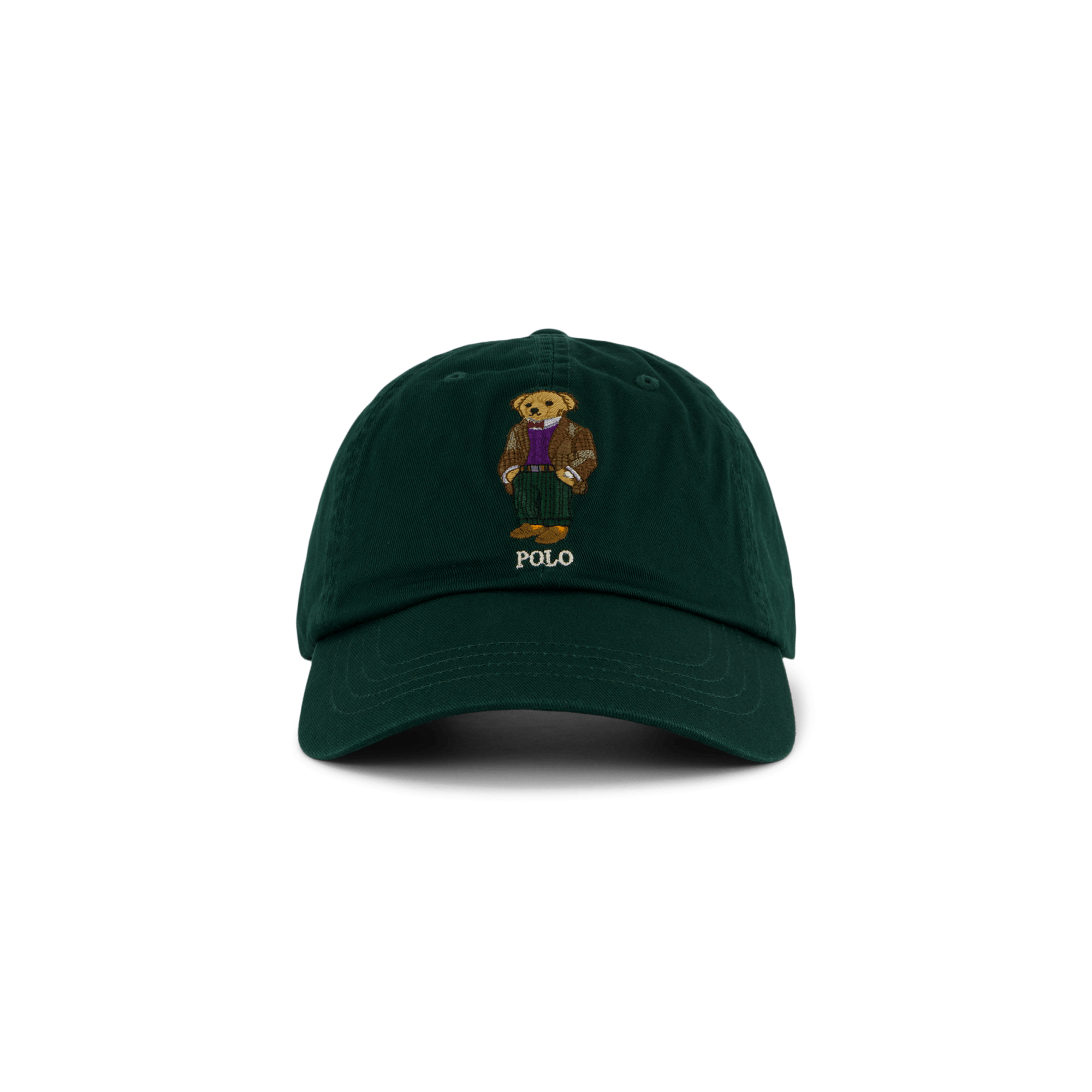 Polo Bear Twill Ball Cap Moss Agate