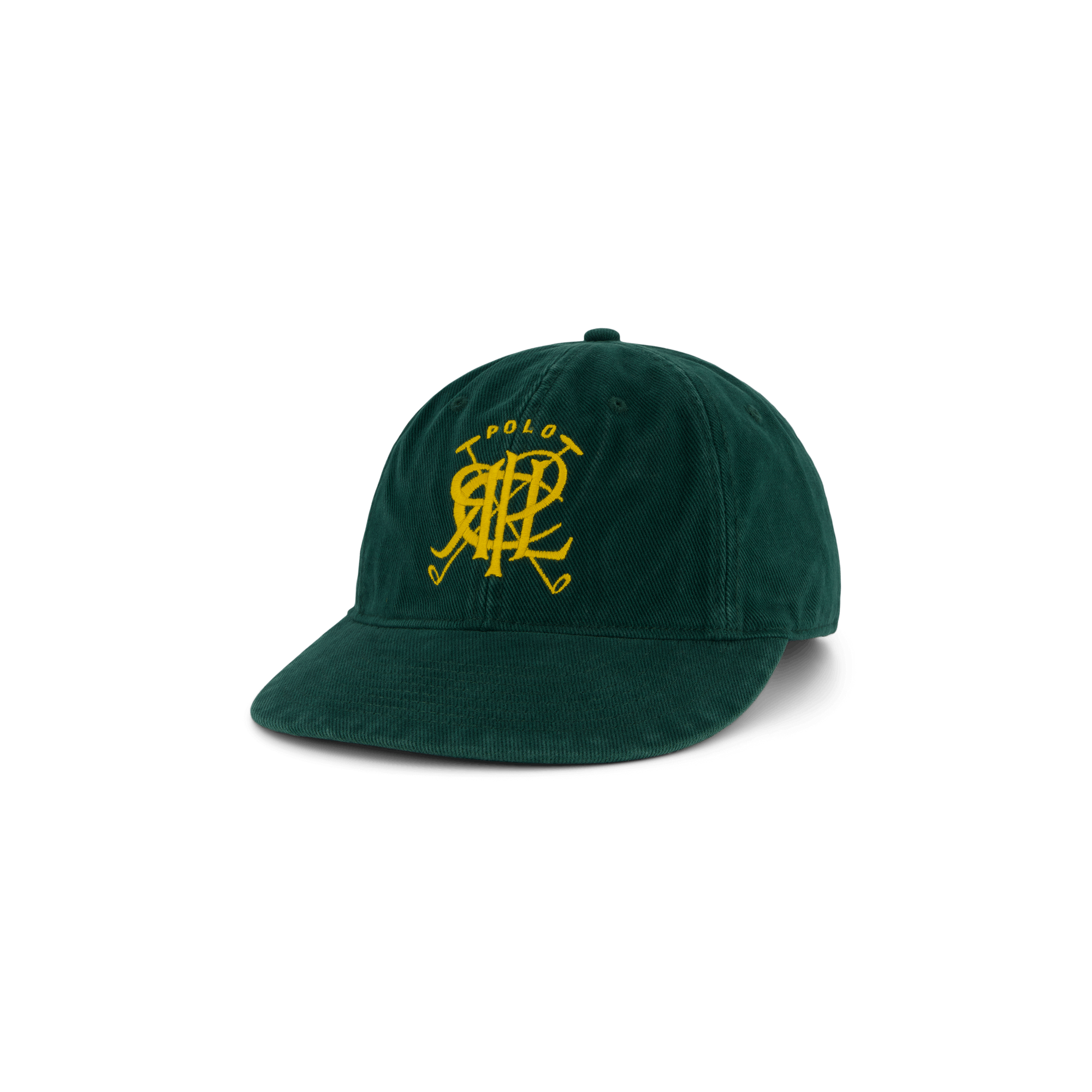 Cricket Crest Twill Ball Cap Moss Agate
