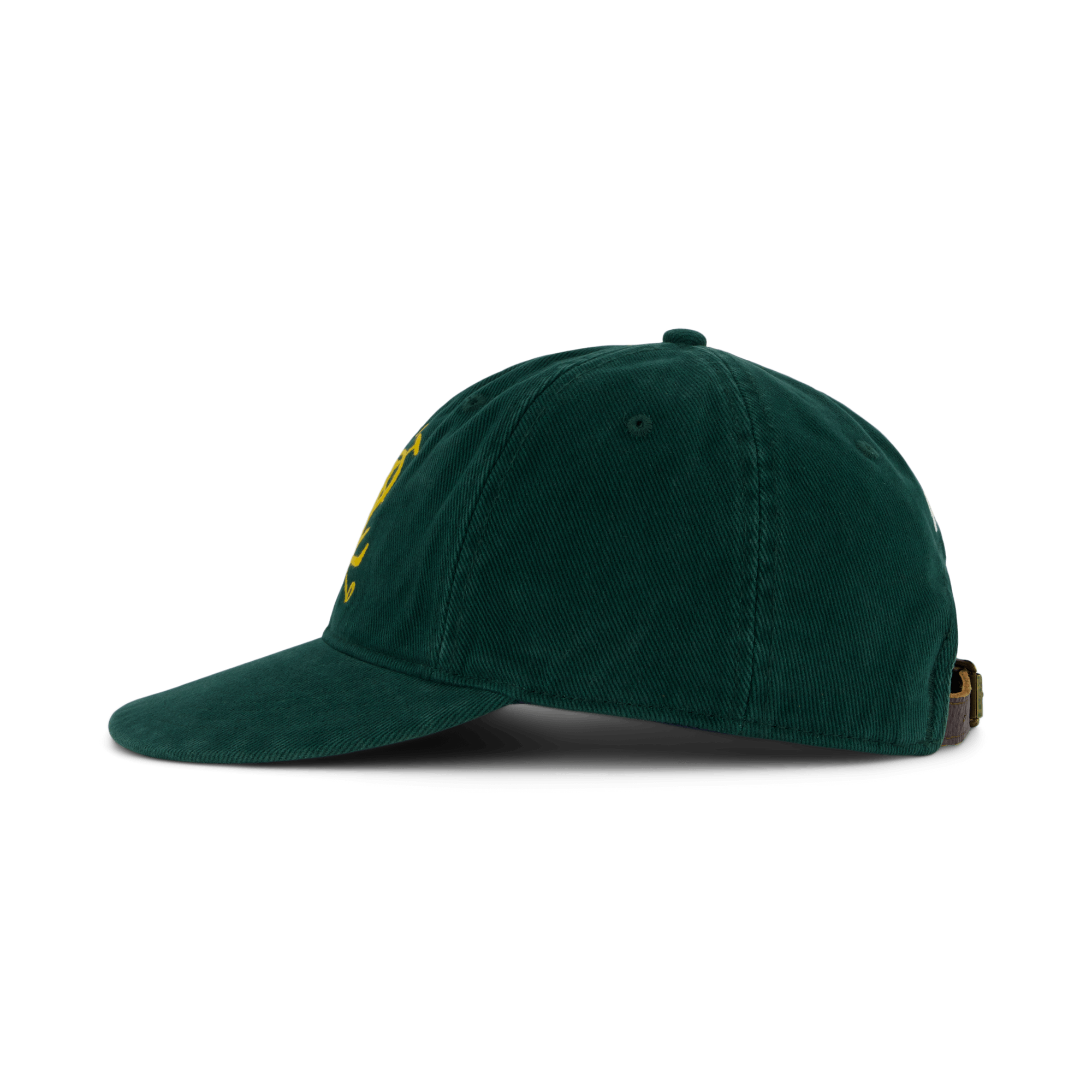 Cricket Crest Twill Ball Cap Moss Agate