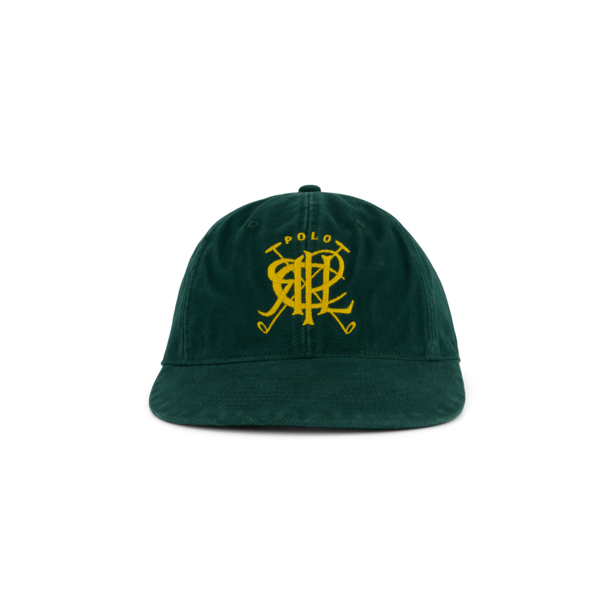 Cricket Crest Twill Ball Cap Moss Agate