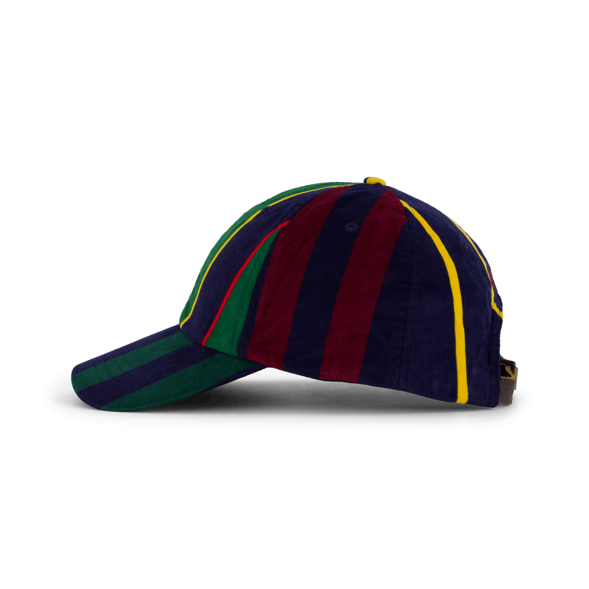 Striped Corduroy Ball Cap Fun Stripes Multi