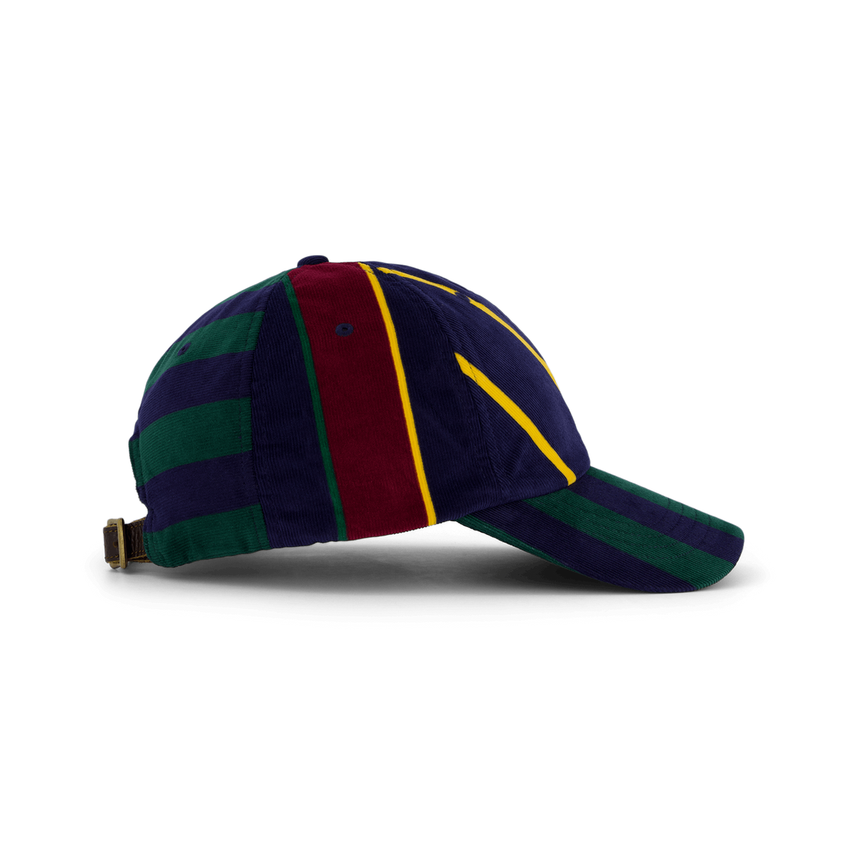 Striped Corduroy Ball Cap Fun Stripes Multi
