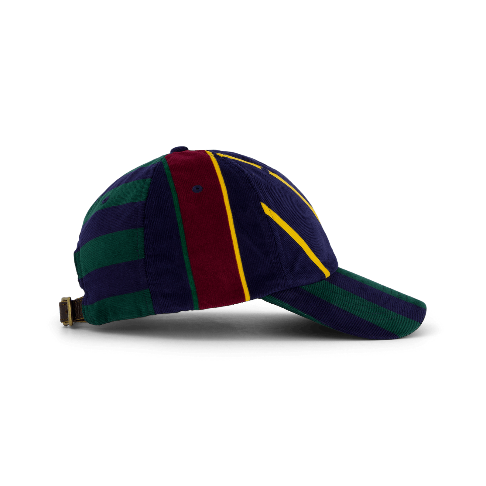 Striped Corduroy Ball Cap Fun Stripes Multi