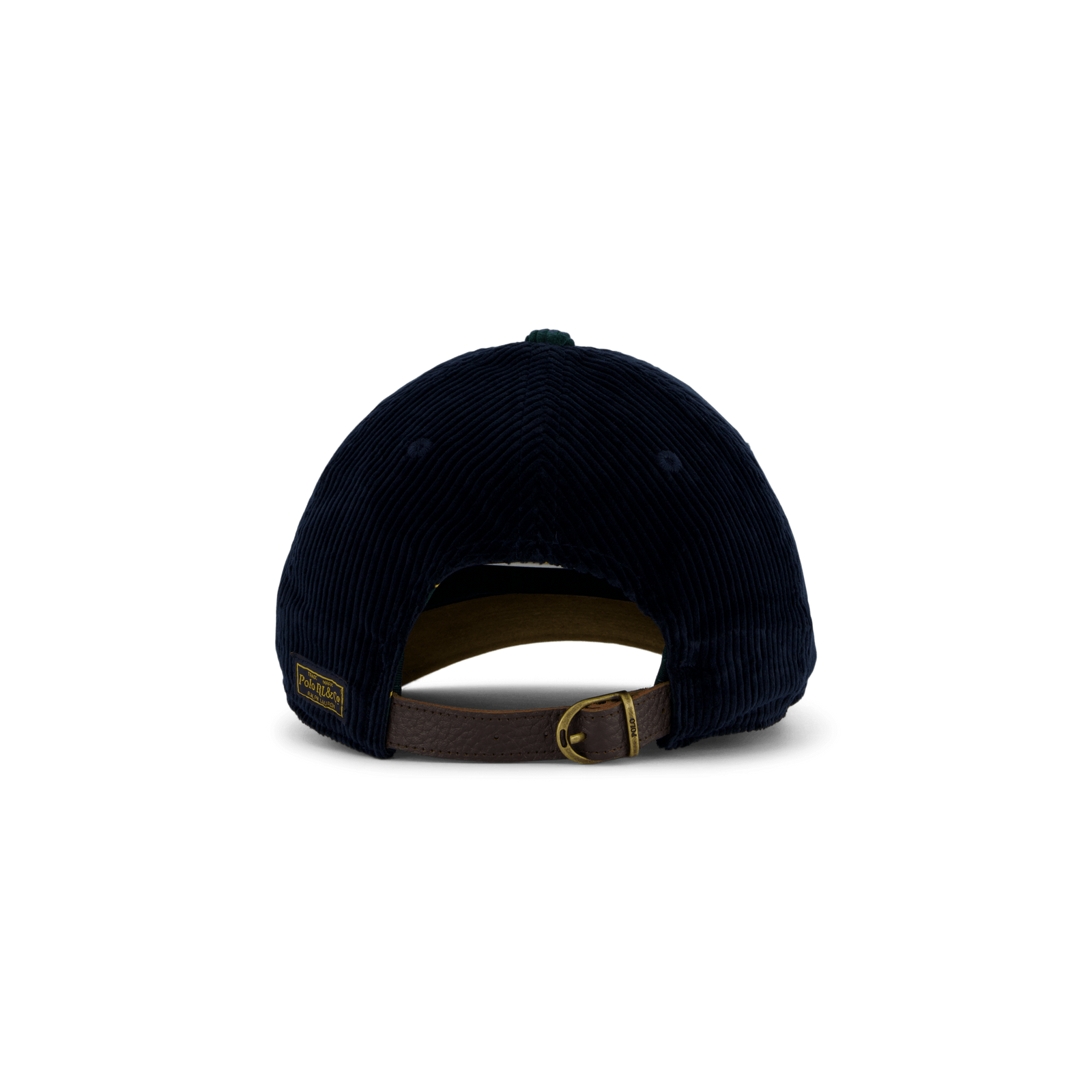 Suede-Bill Corduroy Ball Cap College Green/Aviator Navy