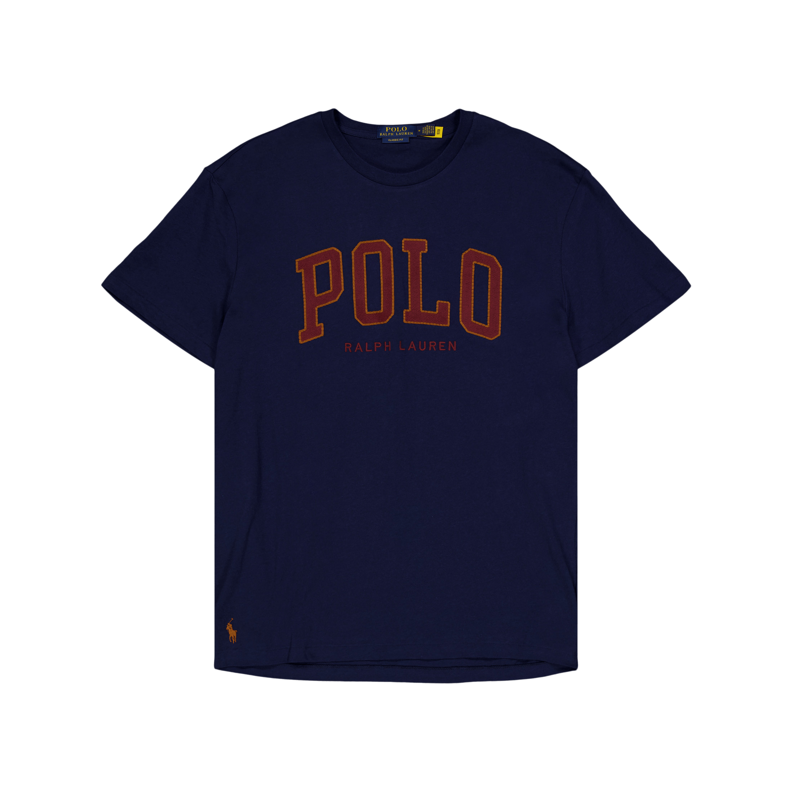 Classic Fit Logo Jersey T-Shirt Cruise Navy