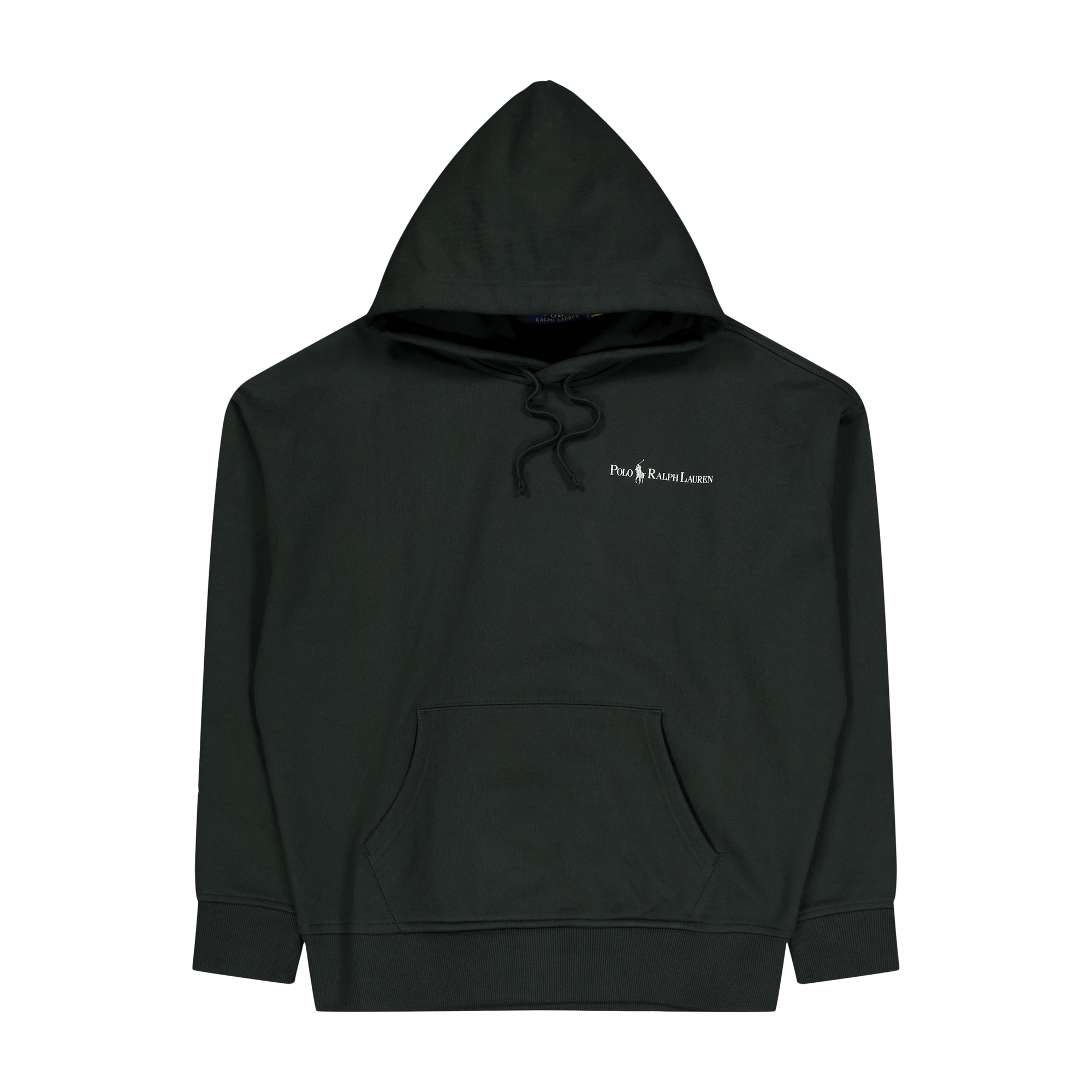 Relaxed Fit Logo Fleece Hoodie Faded Black Canvas