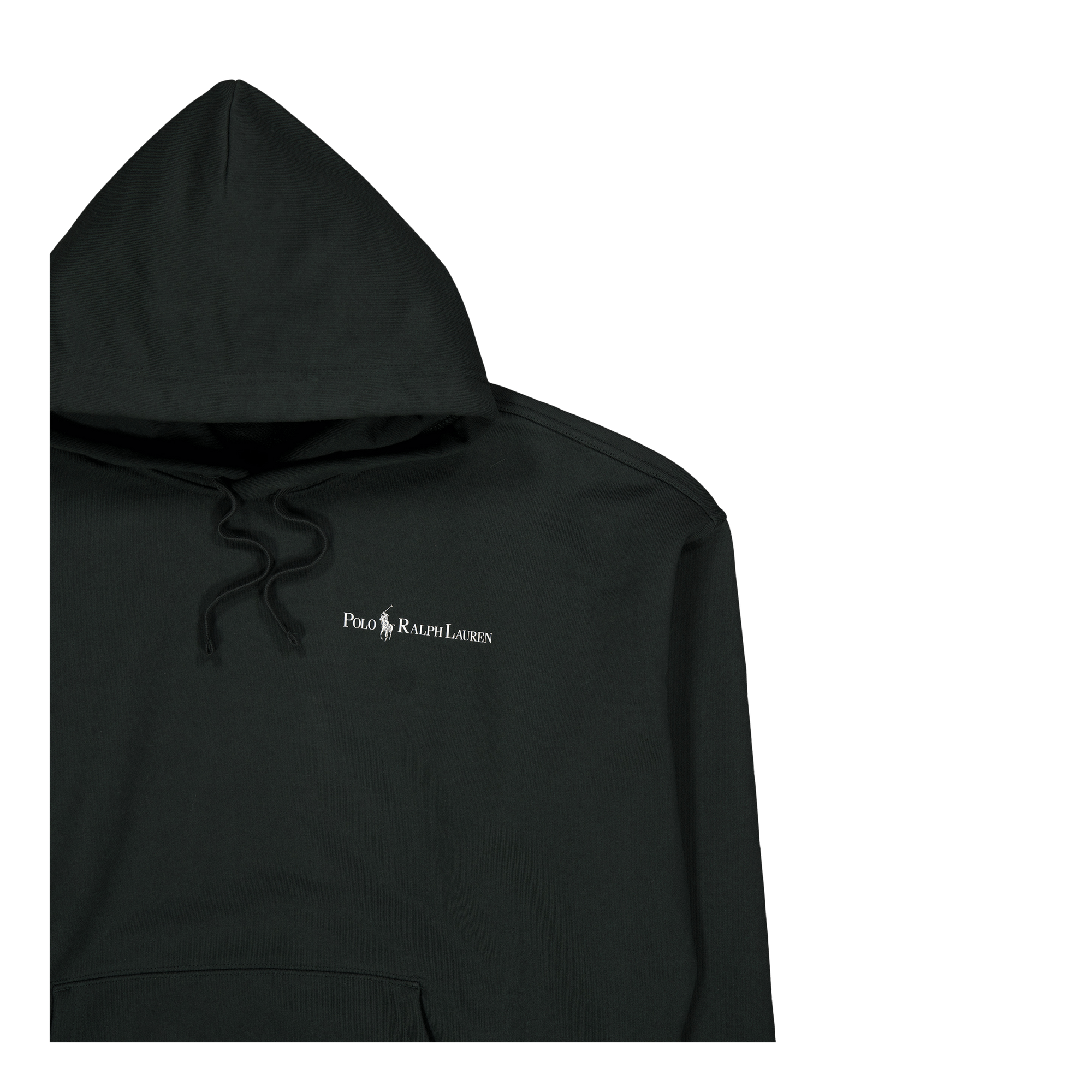 Relaxed Fit Logo Fleece Hoodie Faded Black Canvas