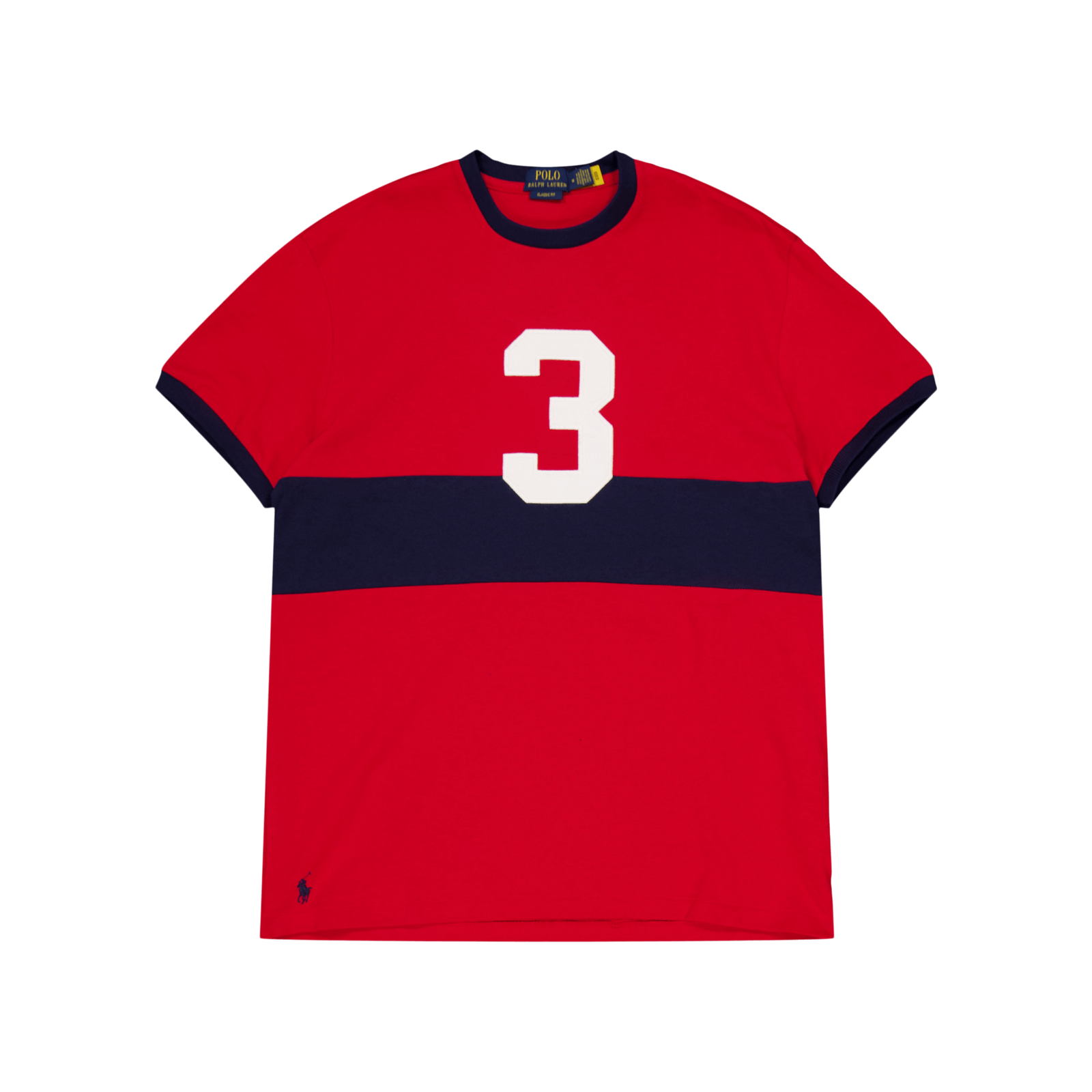 Heavy Weight Jersey-ssl-tsh Rl 2000 Red/ Cruise Navy