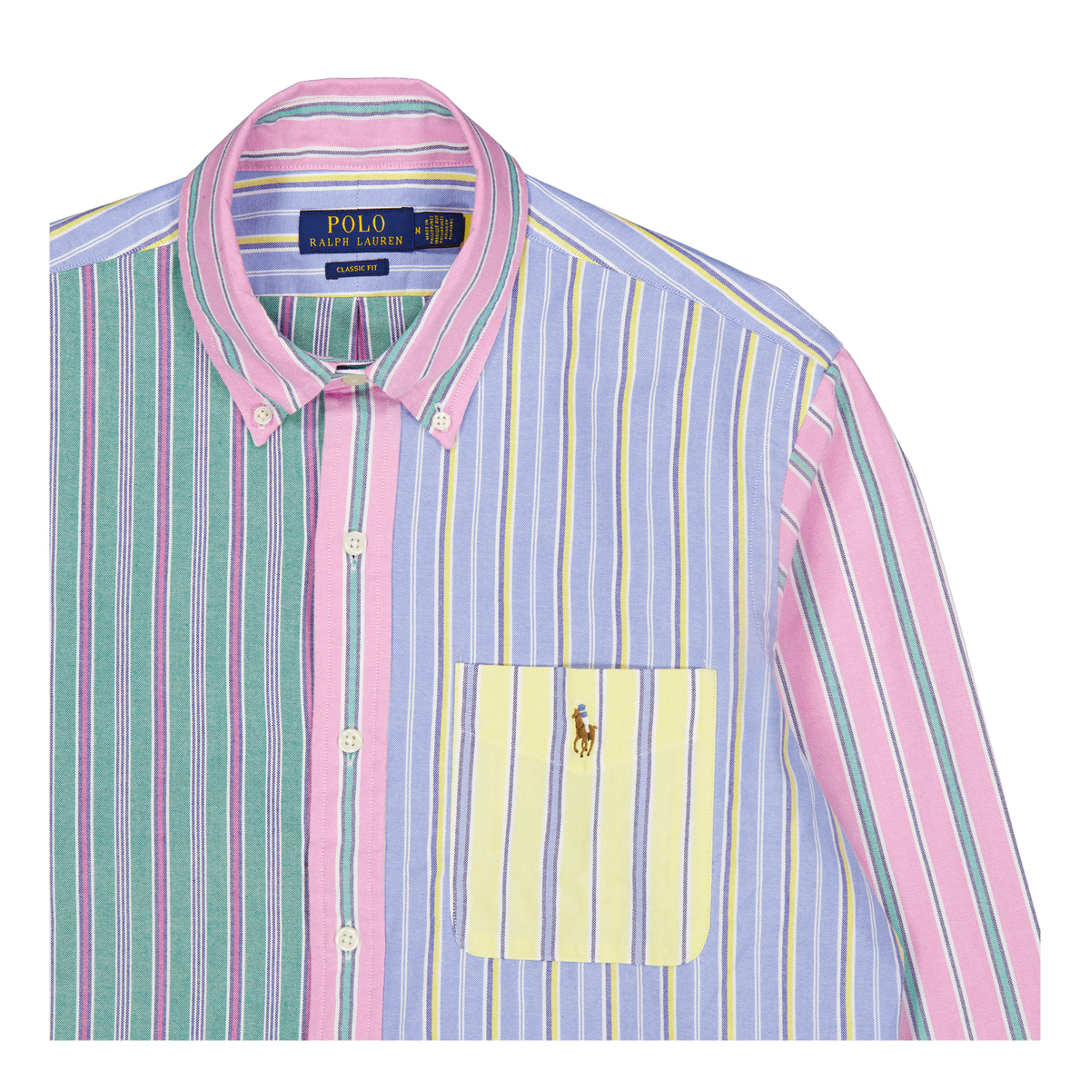 ralph lauren pastel striped shirt