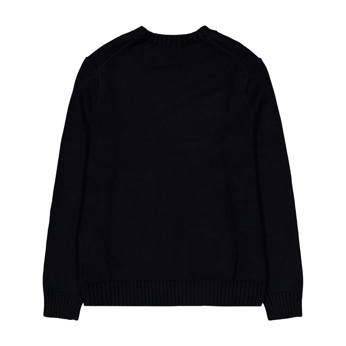 Polo Bear Cotton-Cashmere Sweater Polo Black