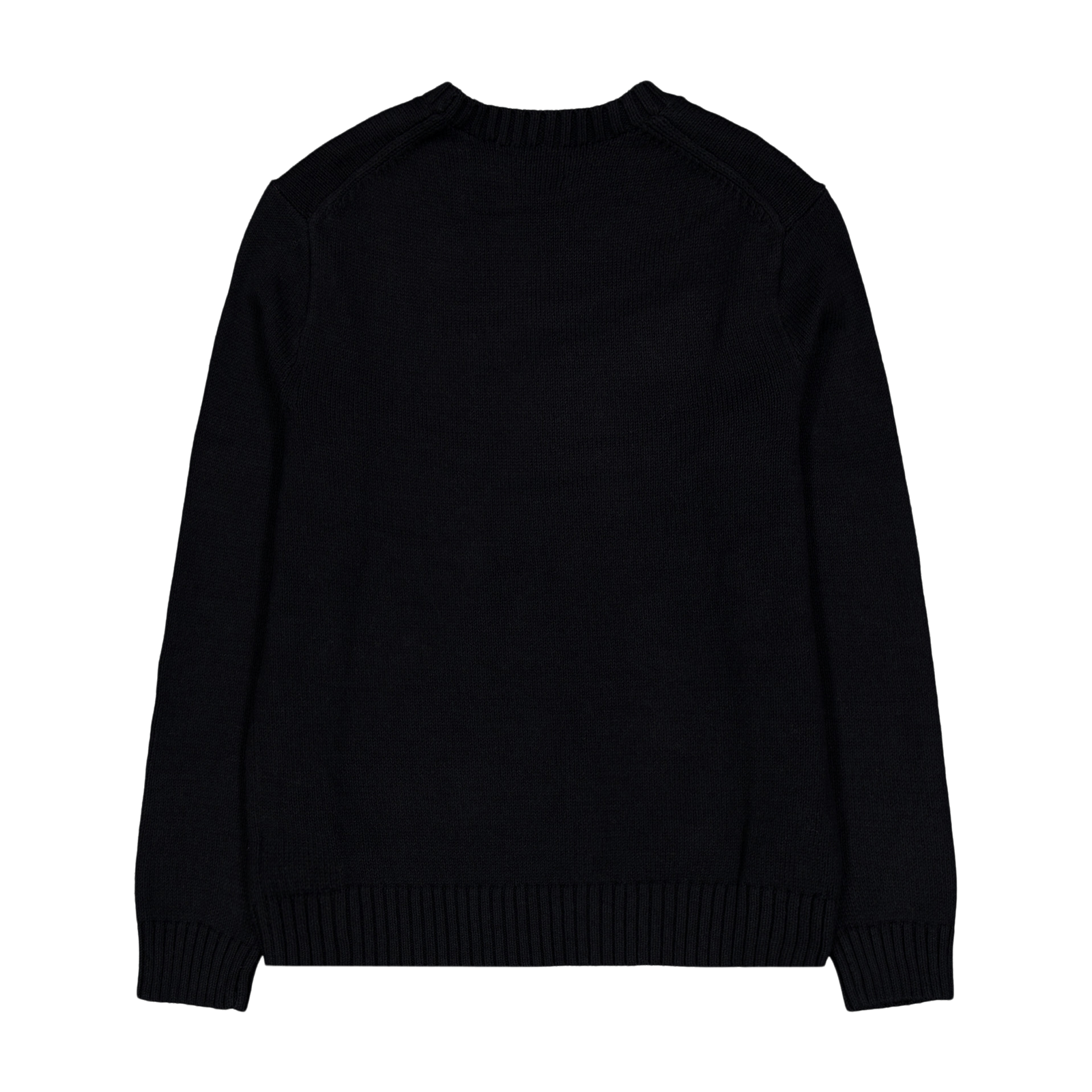 Polo Bear Cotton-Cashmere Sweater Polo Black