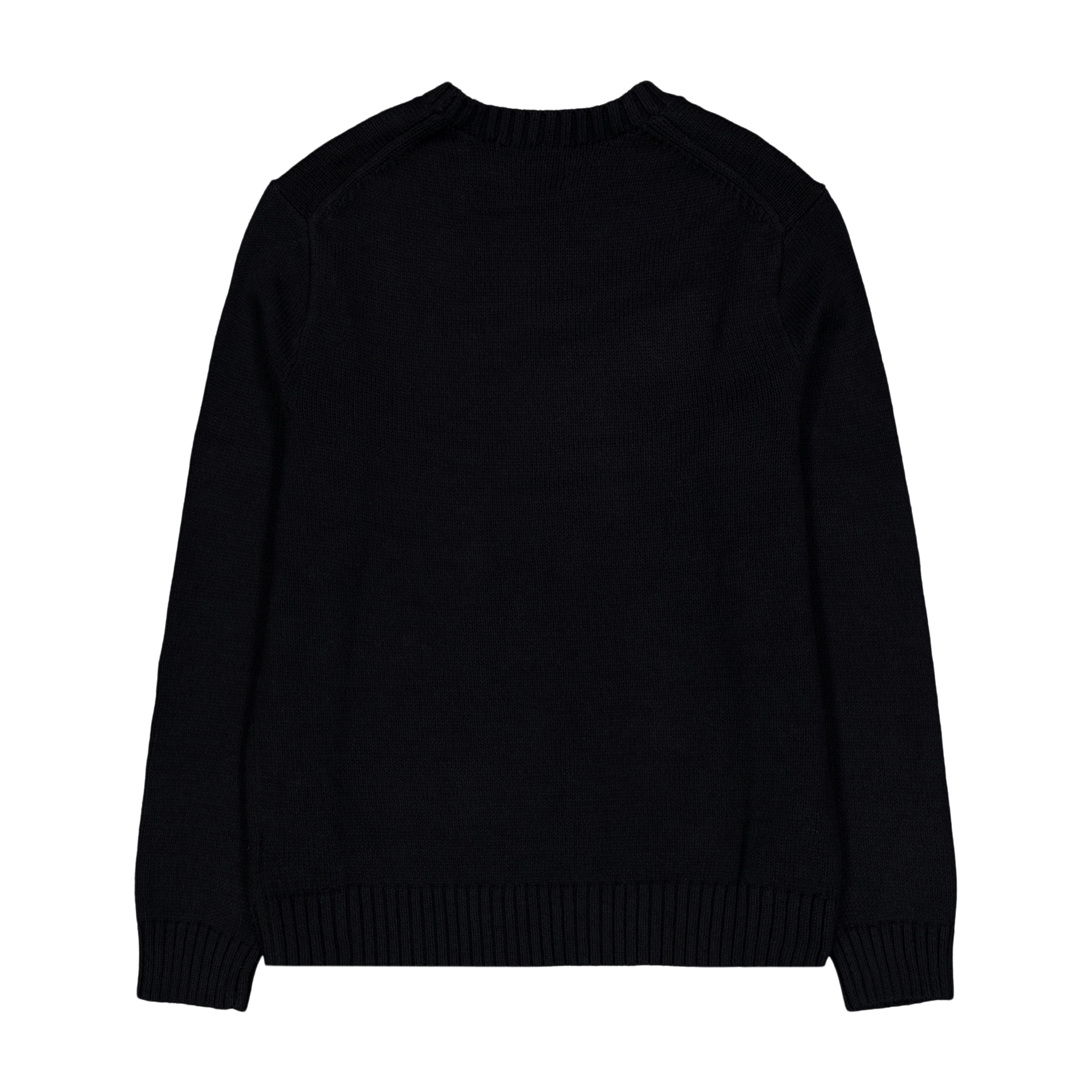 Polo Bear Cotton-Cashmere Sweater Polo Black