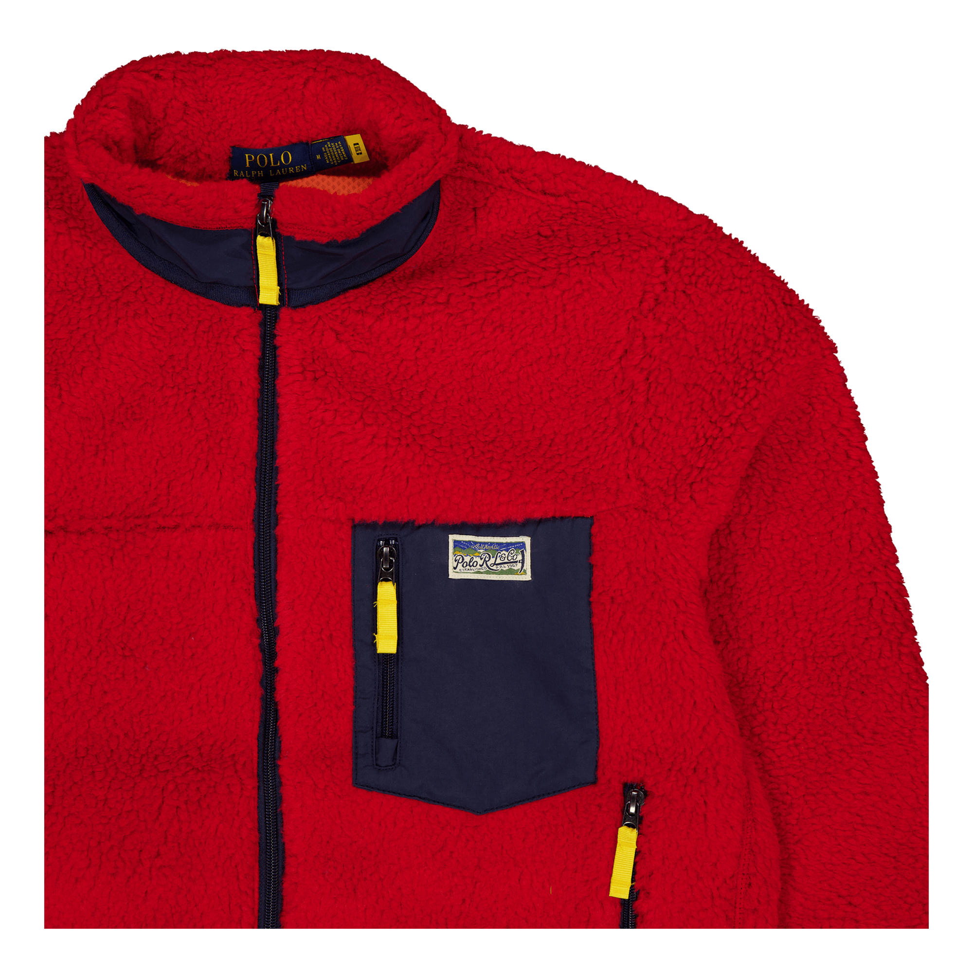 Pile Fleece Jacket Rl 2000 Red
