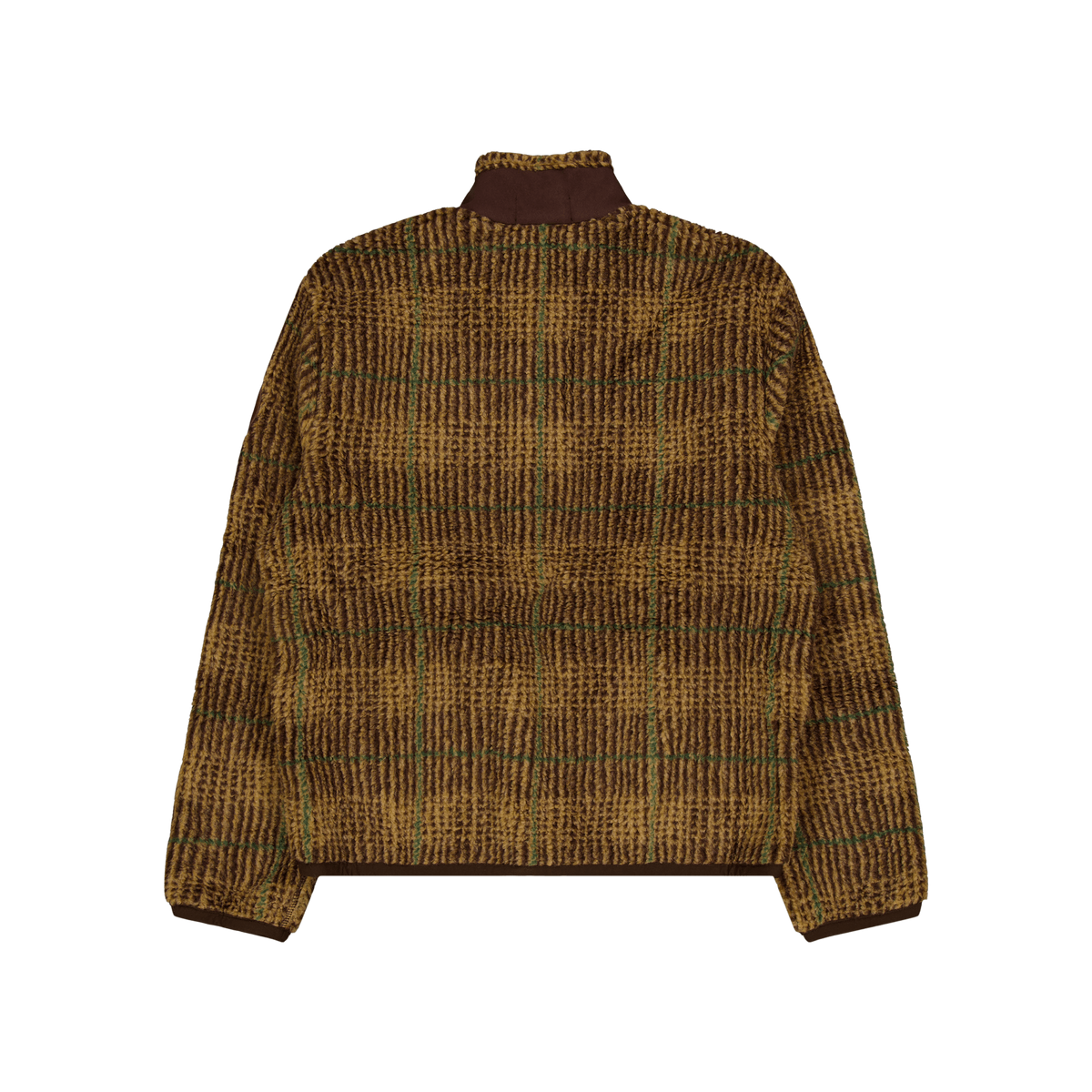 Glen Plaid Pile Fleece Jacquard Jacket Glen Plaid Multi