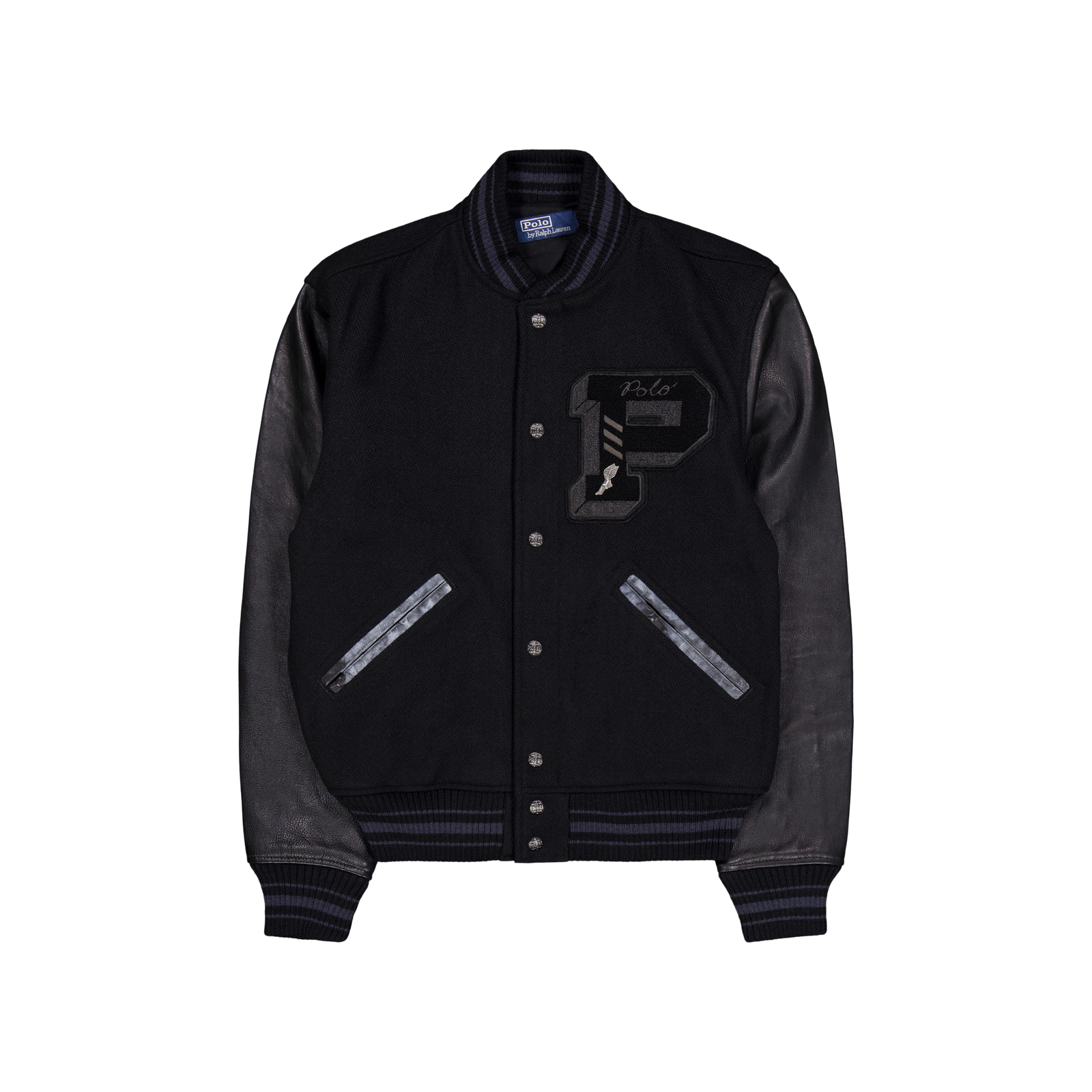 The Iconic Letterman Jacket Polo Black