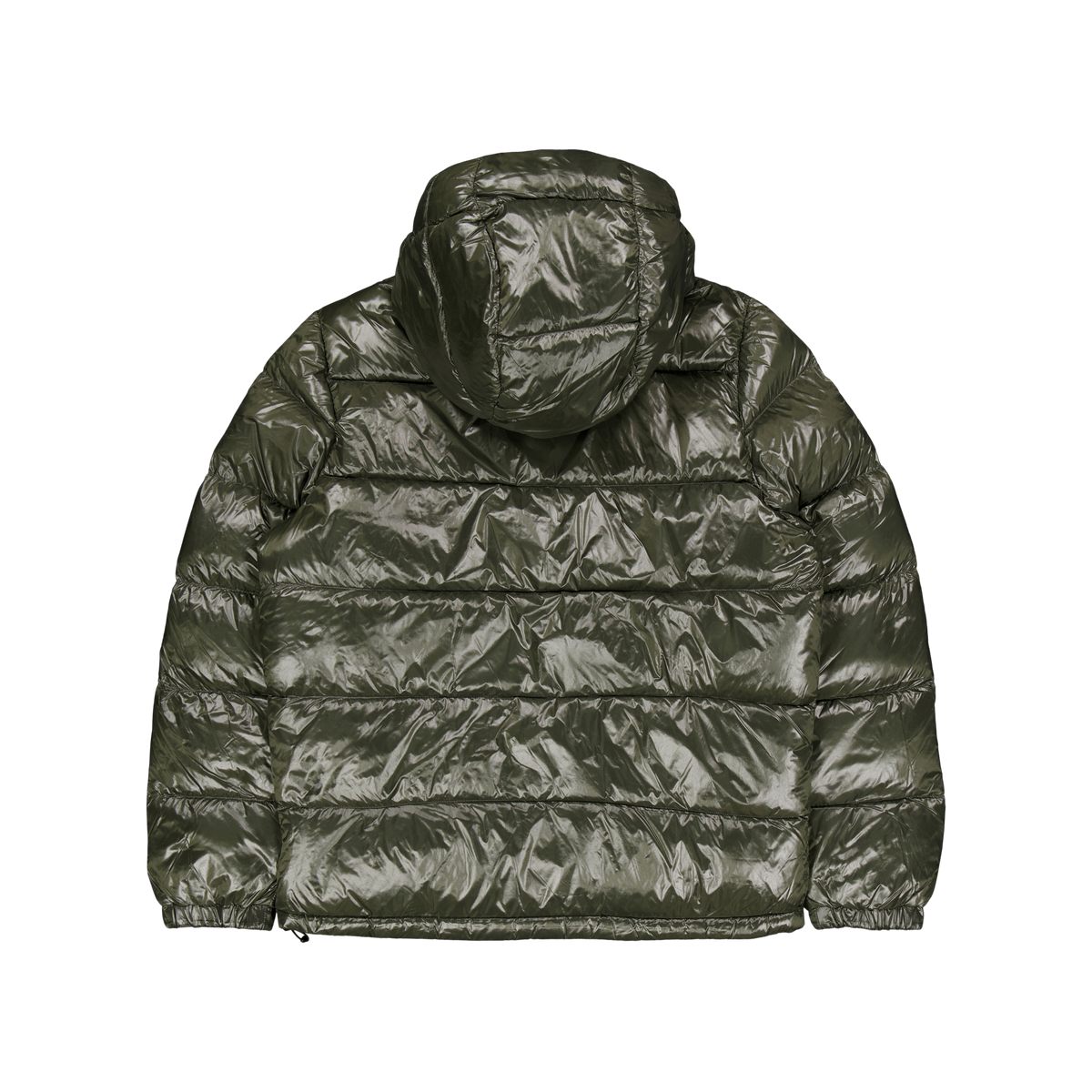 Water-Repellent Down Jacket Fossil Green/Rl 2000 Red