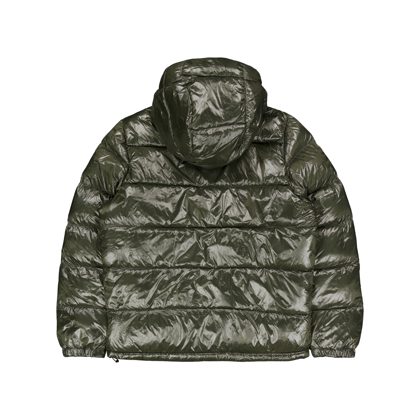 Water-Repellent Down Jacket Fossil Green/Rl 2000 Red
