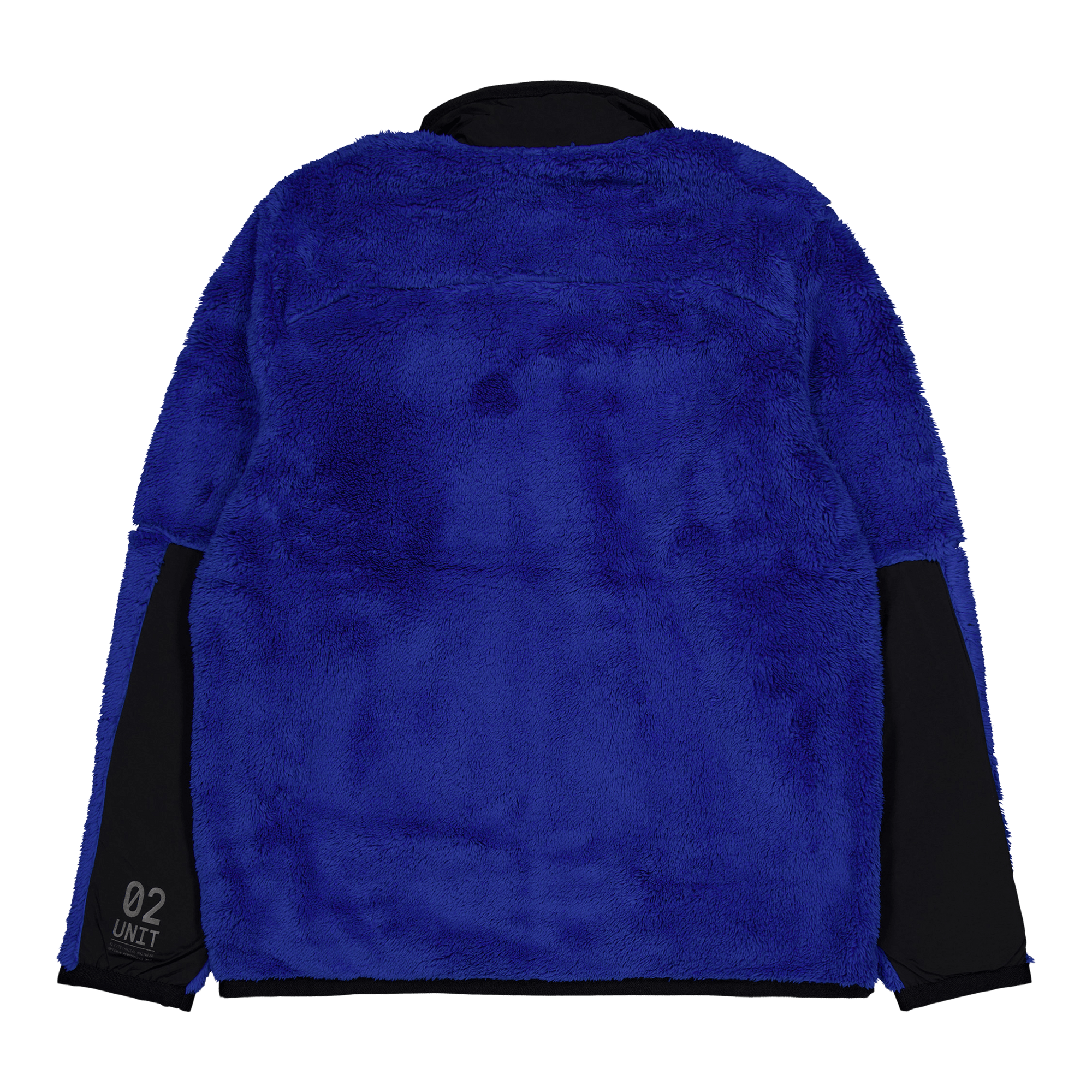 High-Pile Fleece Jacket New Sapphire/Polo Black
