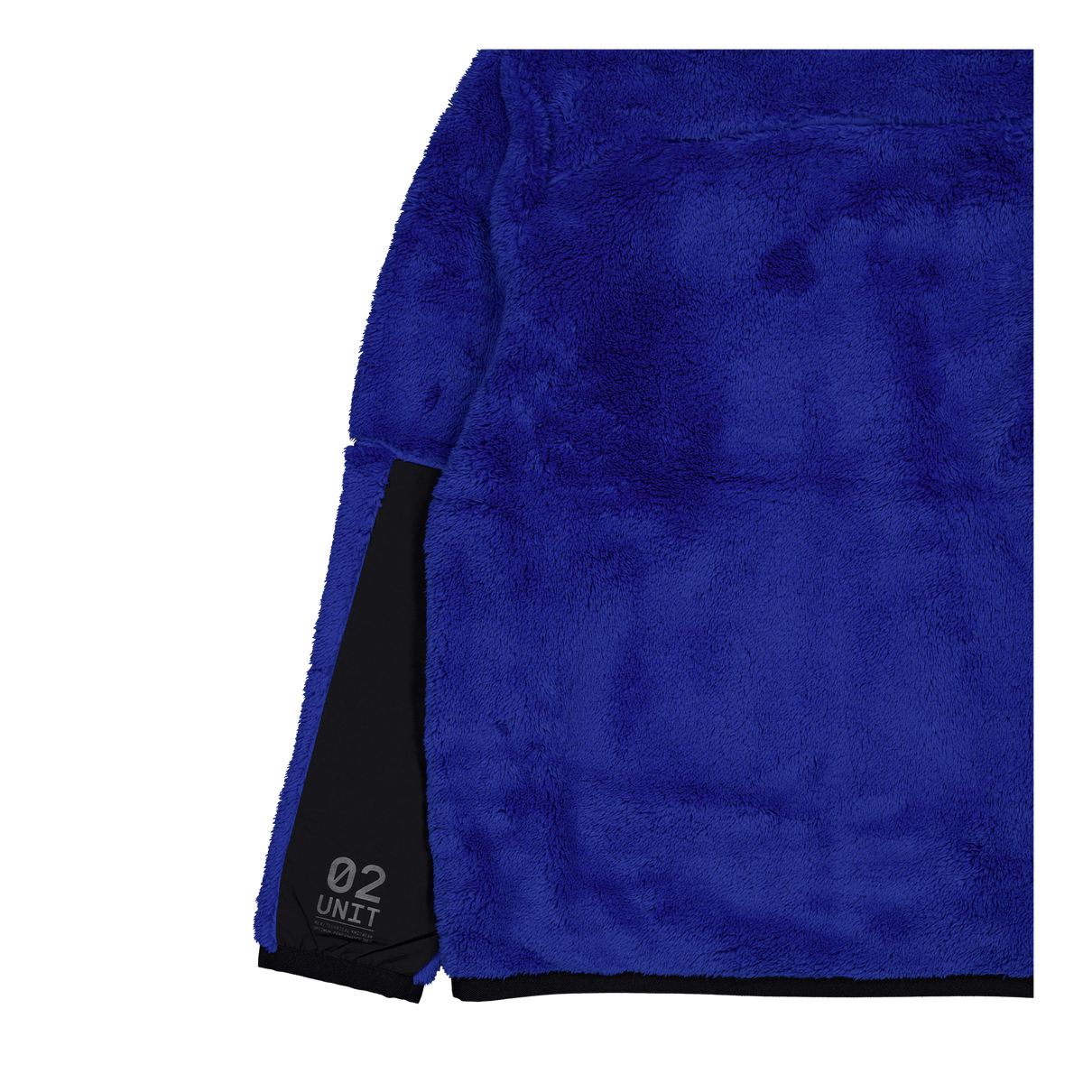 High-Pile Fleece Jacket New Sapphire/Polo Black