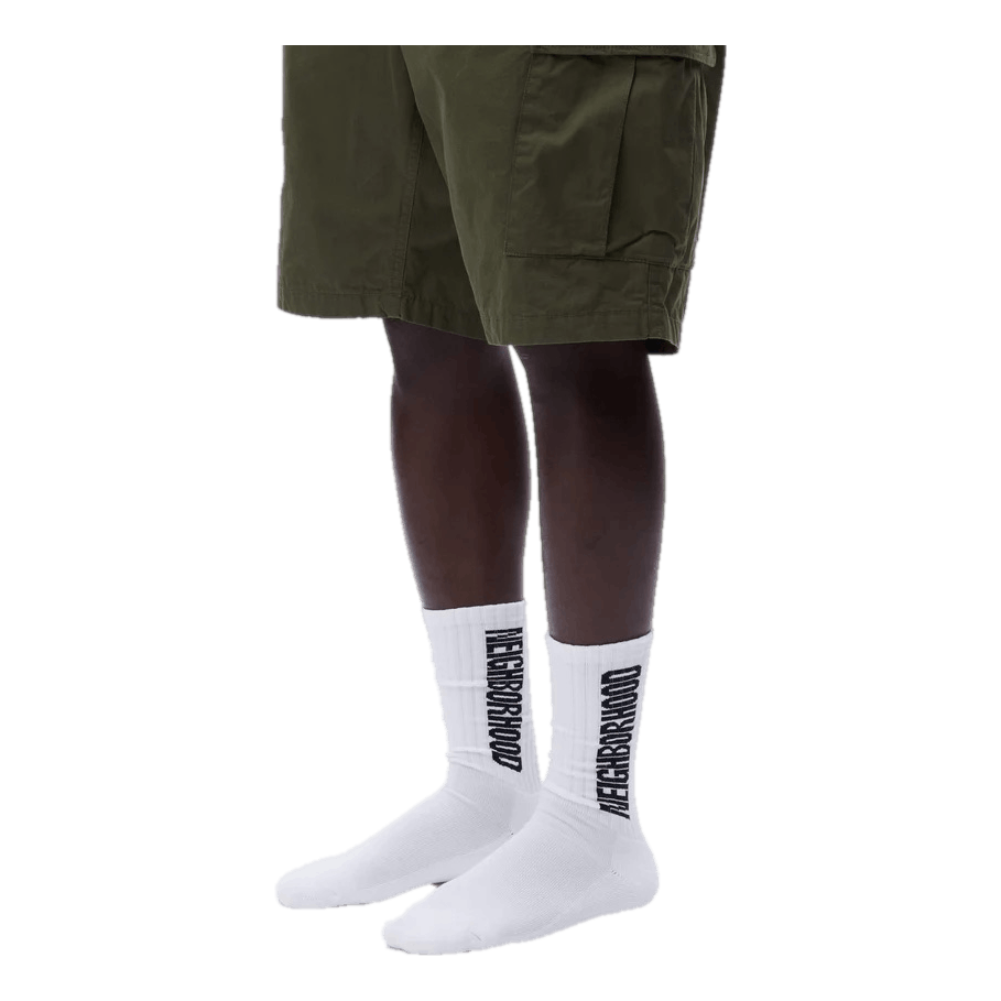 Ci Logo Socks White