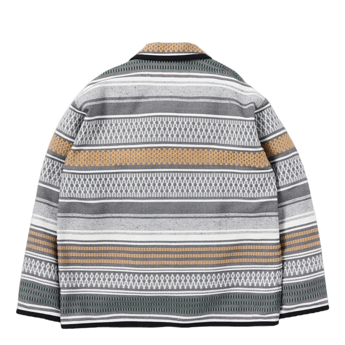 Mexican Blanket Jacket Gray