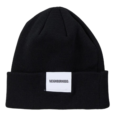 Neighborhood Beanie Cap Black | Caliroots.com