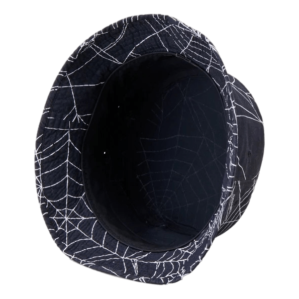 Spiderweb Bucket Hat Black