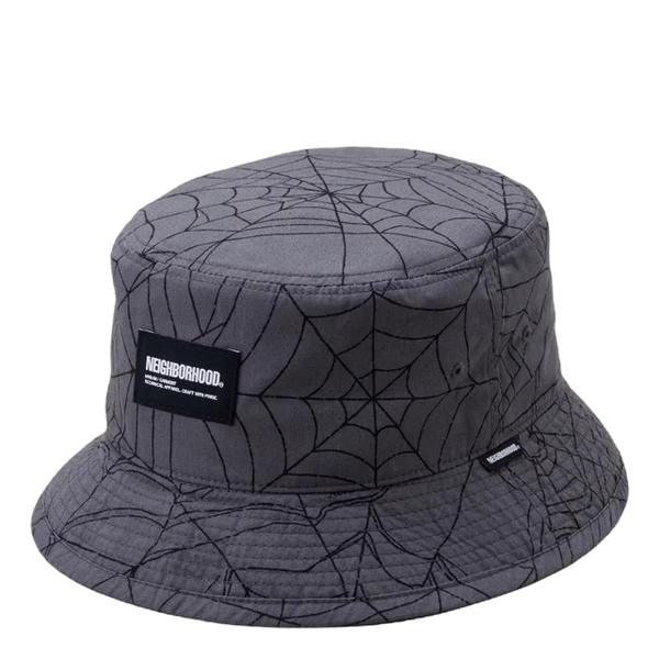 Spiderweb Bucket Hat Gray