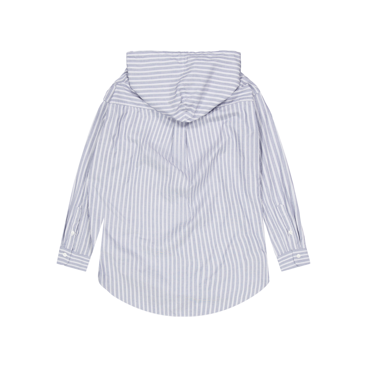 Hooded Shirt Ls White