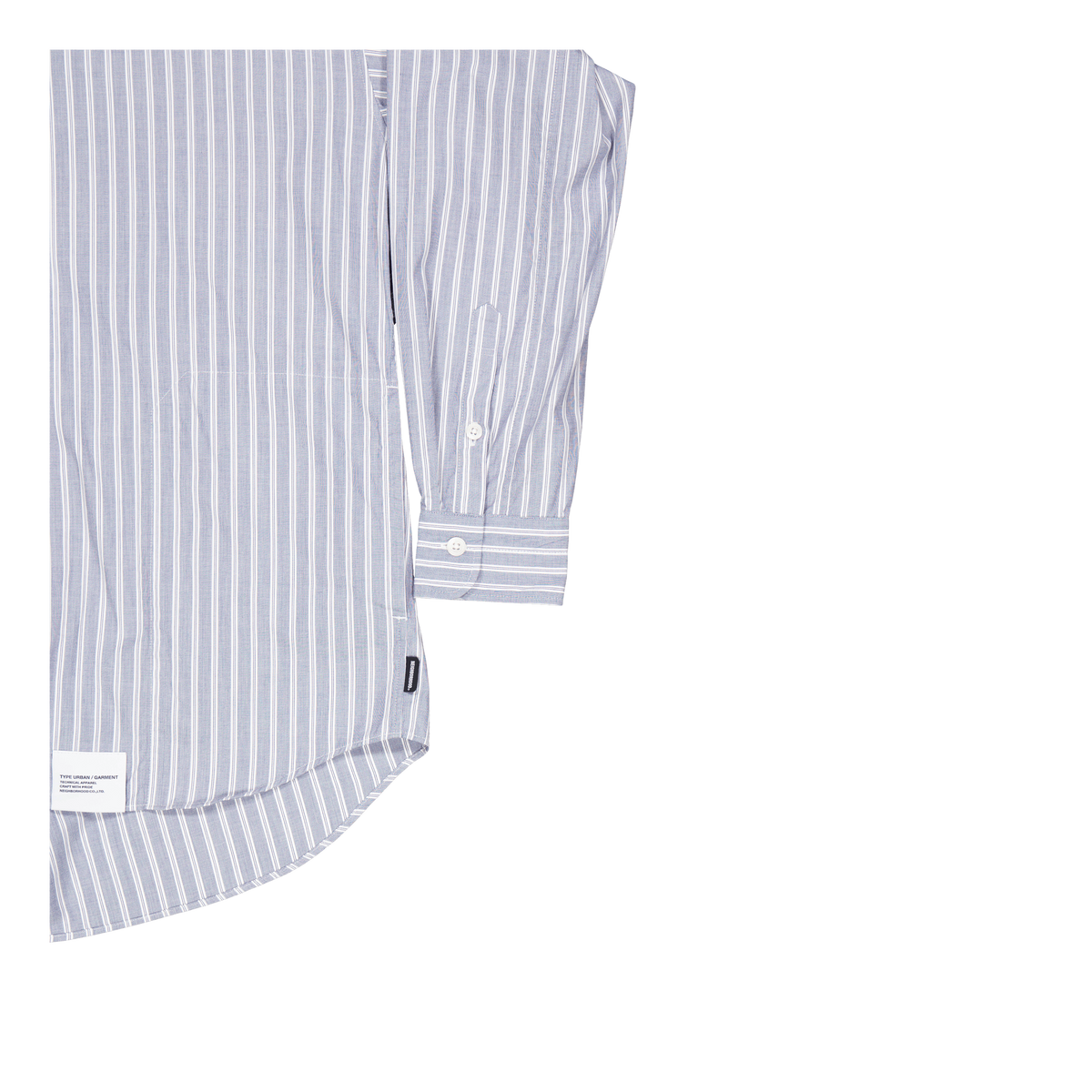 Hooded Shirt Ls White