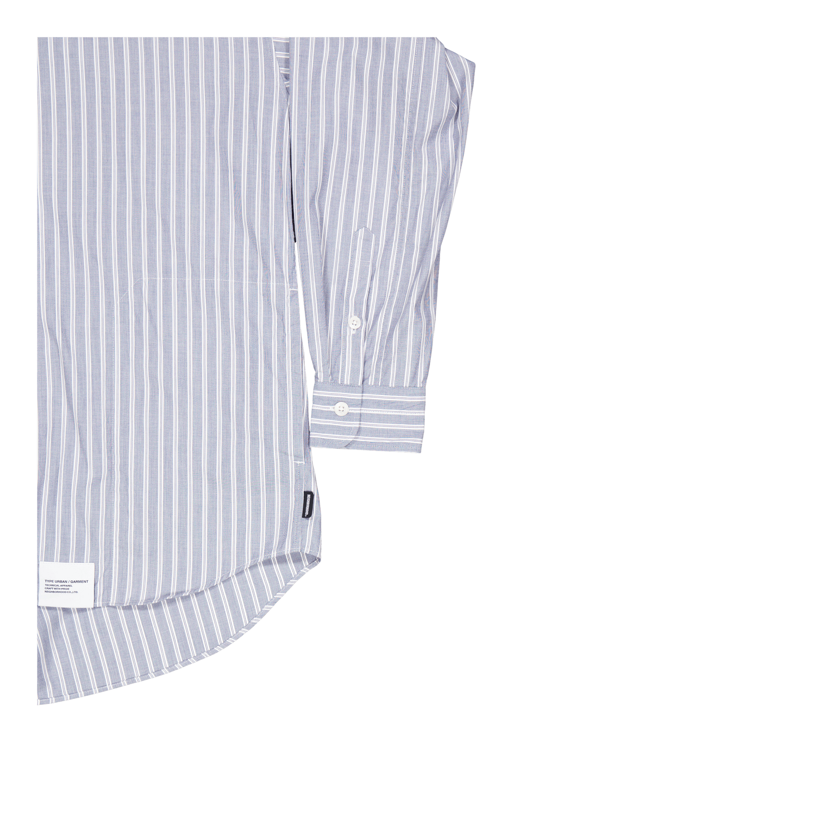 Hooded Shirt Ls White