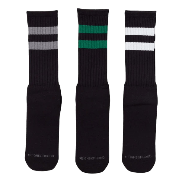 Classic 3pac Socks Black