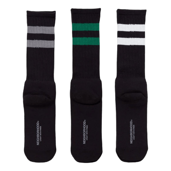 Classic 3pac Socks Black