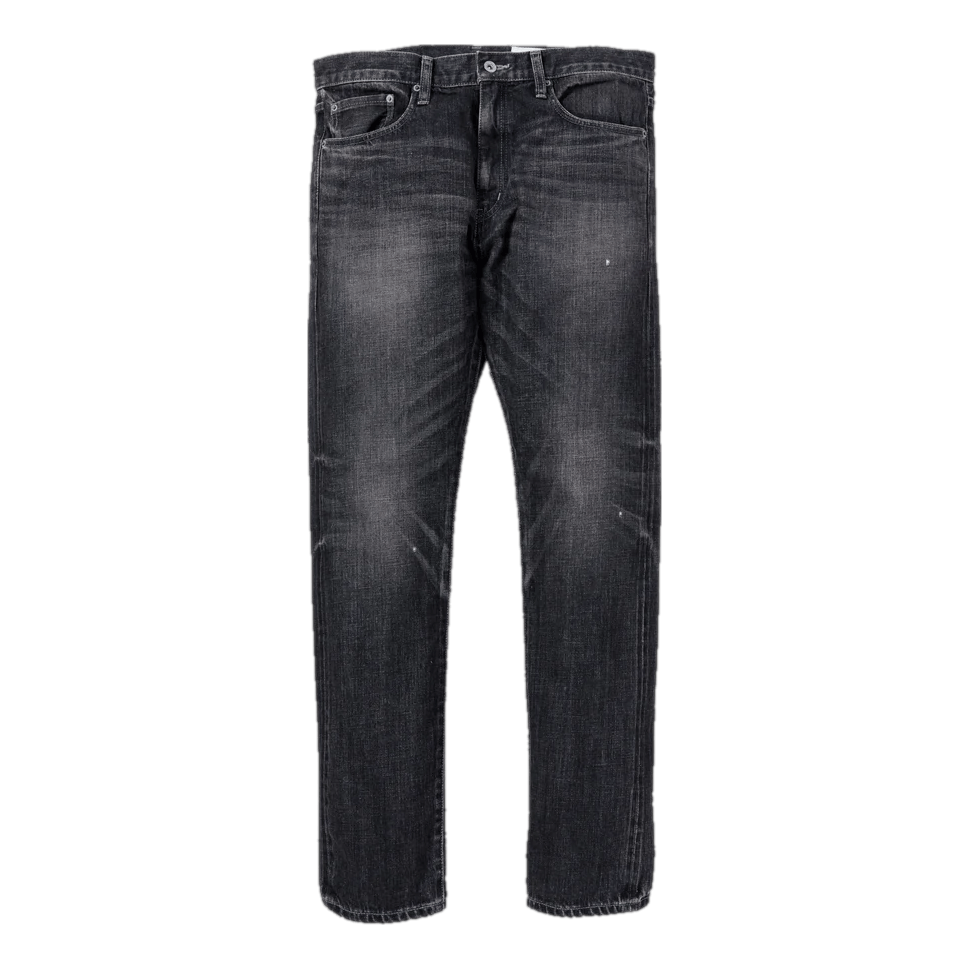 Washed Denim Dp Narrow Pants Black