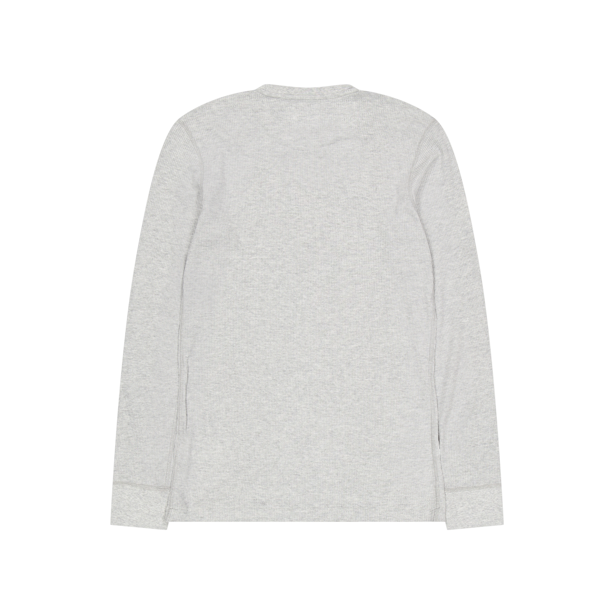 Waffle-Knit Crewneck Sleep Shirt Andover Heather