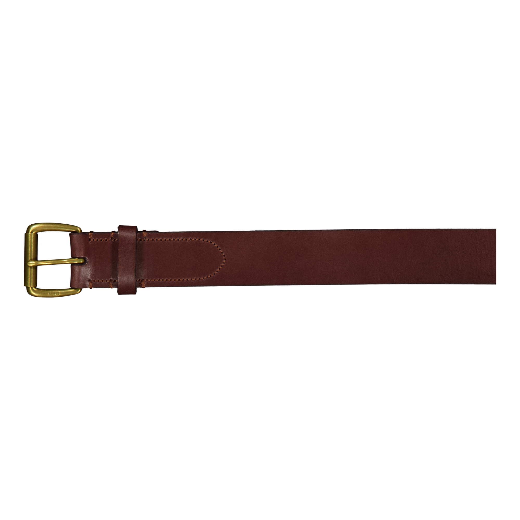 Tumbled Leather Belt 002 Brown