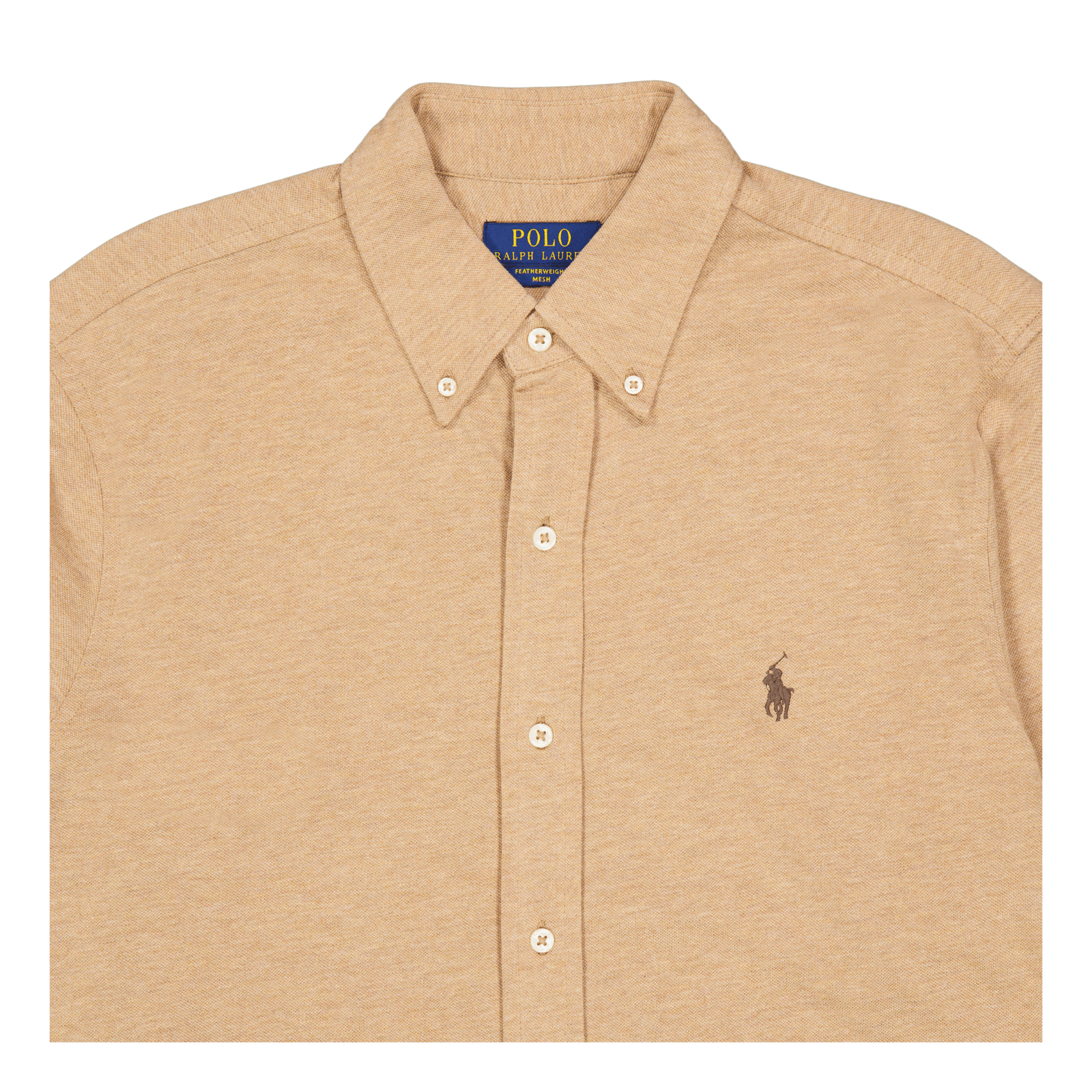 Polo Ralph Lauren Featherweight Mesh Shirt 115 Classic Camel c888