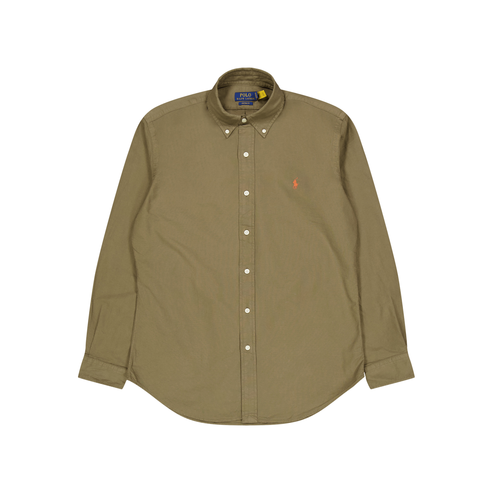 Polo Ralph Lauren Gd Oxford Custom Fit Shirt 006 Canopy Olv