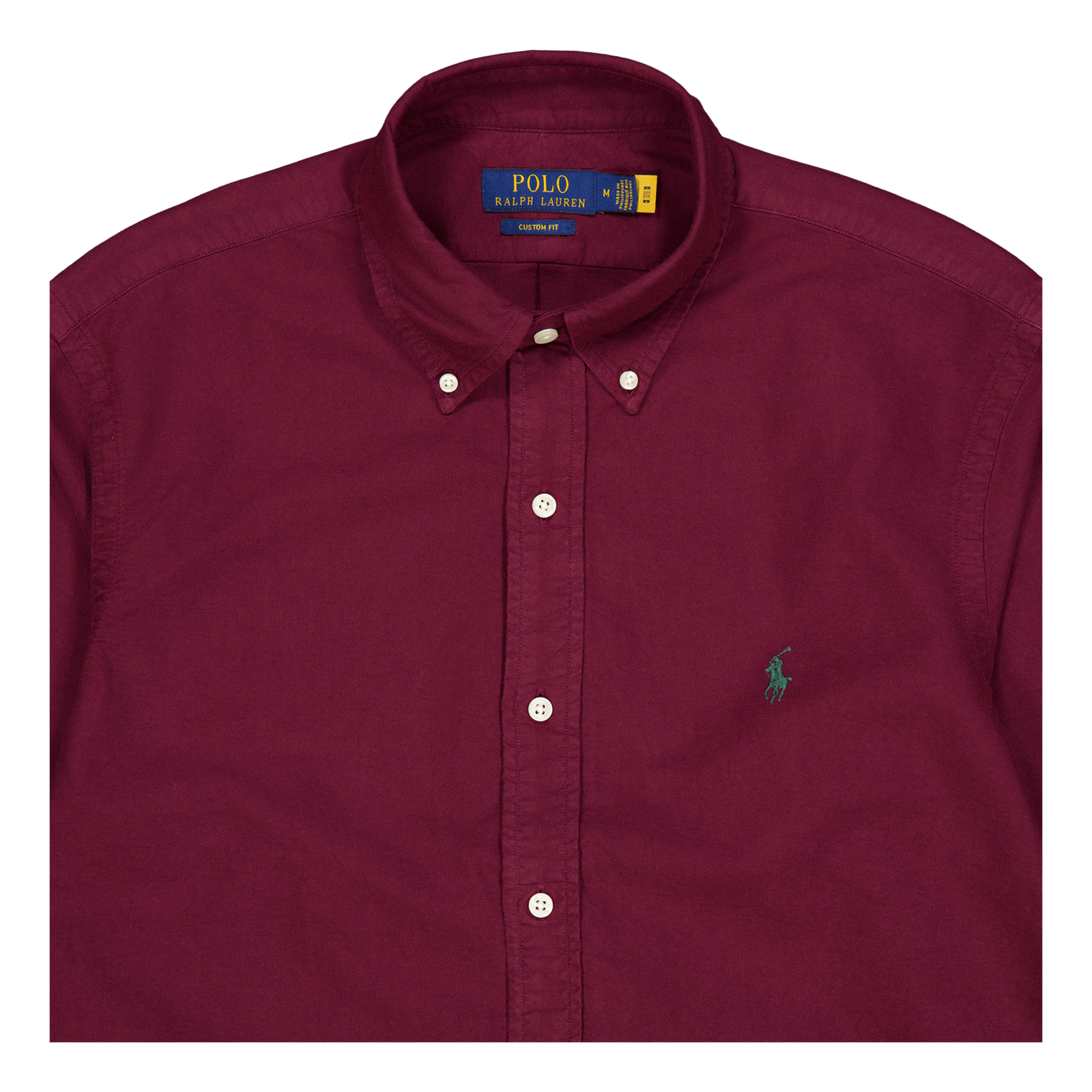Polo Ralph Lauren Gd Oxford Custom Fit Shirt 046 Harvard Wine