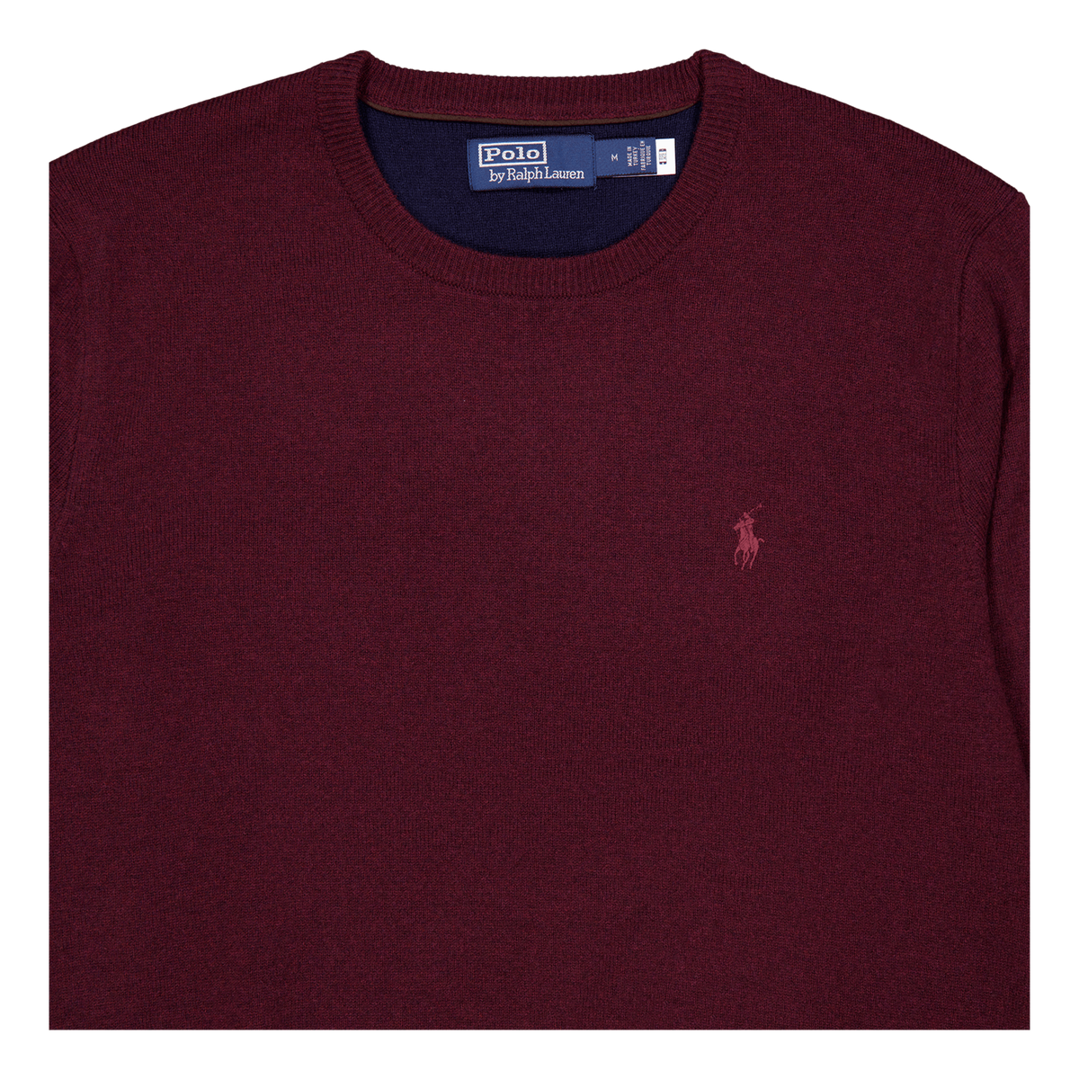 Polo Ralph Lauren Merino Knit Cn 006 Aged Wine