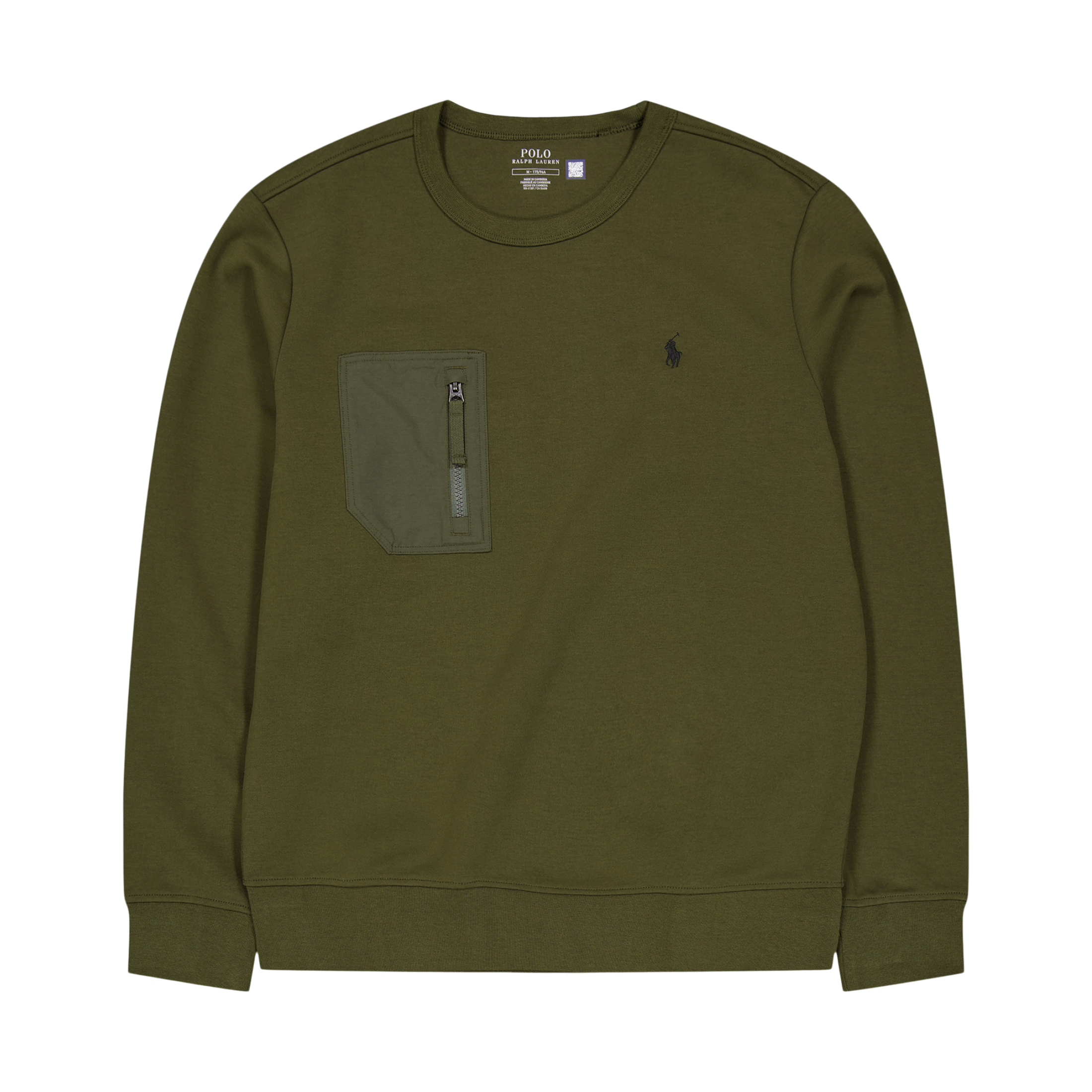 Double knit sales sweatshirt ralph lauren