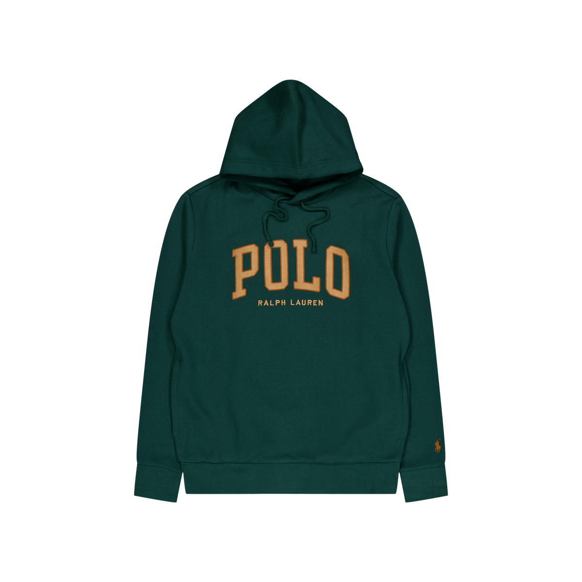 The RL Fleece Logo Hoodie 004 Moss Agate