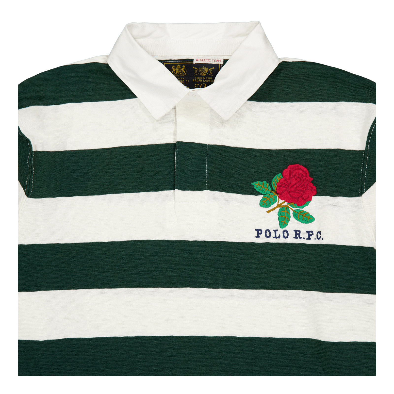 Polo Ralph Lauren Summer Antique Rugby Shirt 001 Moss Agate Multi