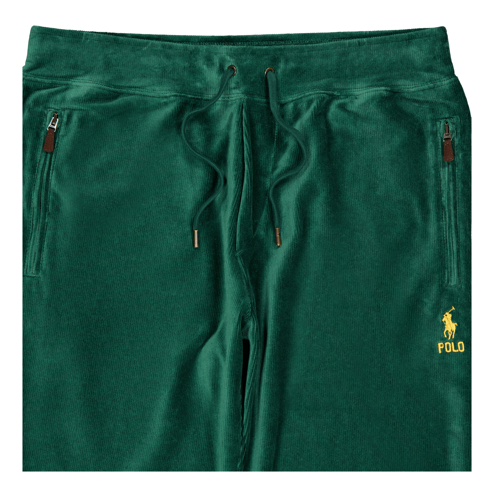 Polo Ralph Lauren Corduroy Track Pants 001 Moss Agate