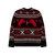 Fair Isle-Inspired Graphic Wool Sweater 001 Black Combo