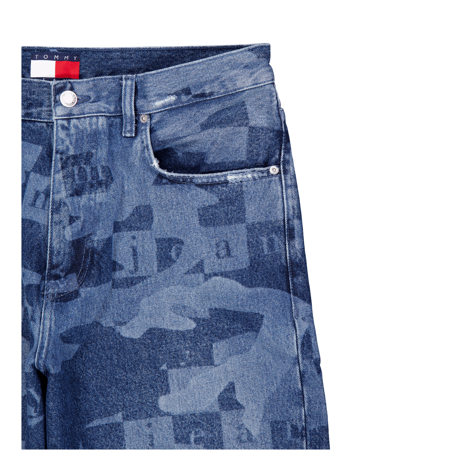 Tjcu Wide Fit Pant Aol Dg9032 Denim Medium